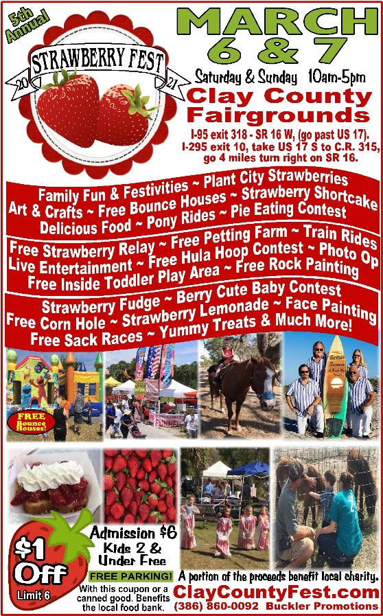 Clay County Strawberry Festival offers family fun this weekend