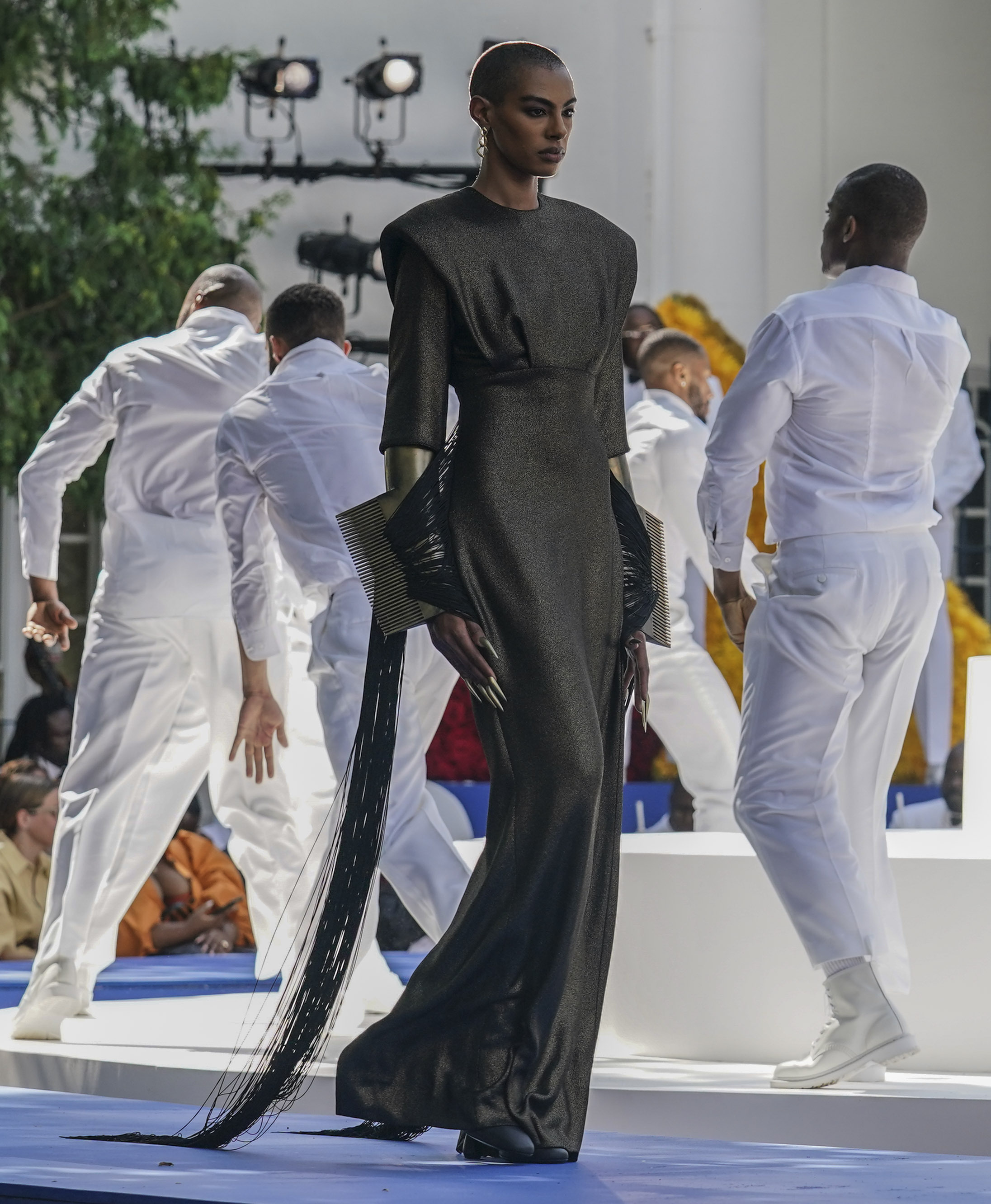 Pyer Moss couture show: Kerby Jean-Raymond honors Black inventors