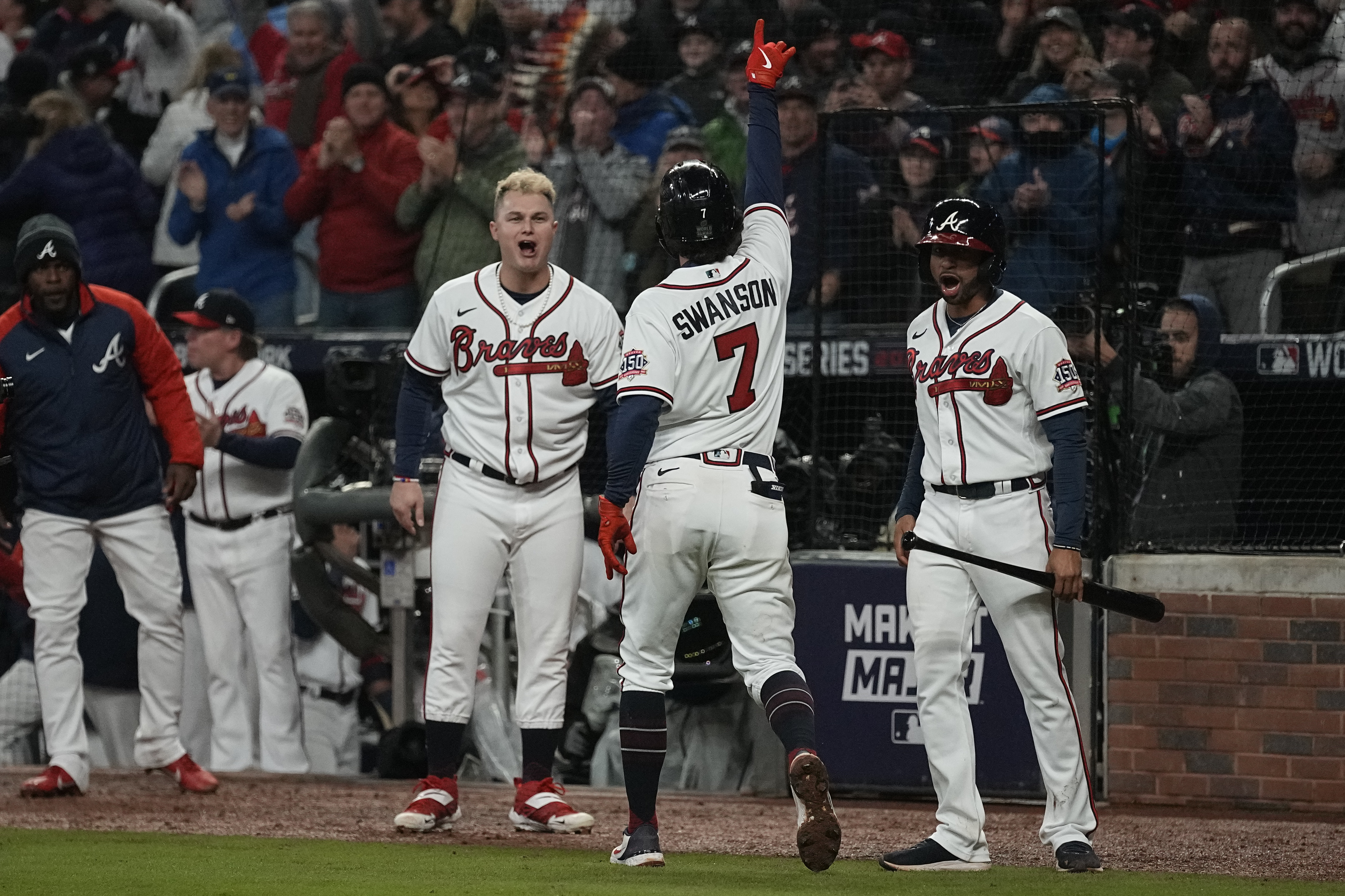 Braves' 'tomahawk chop' in the World Series spotlight in Atlanta