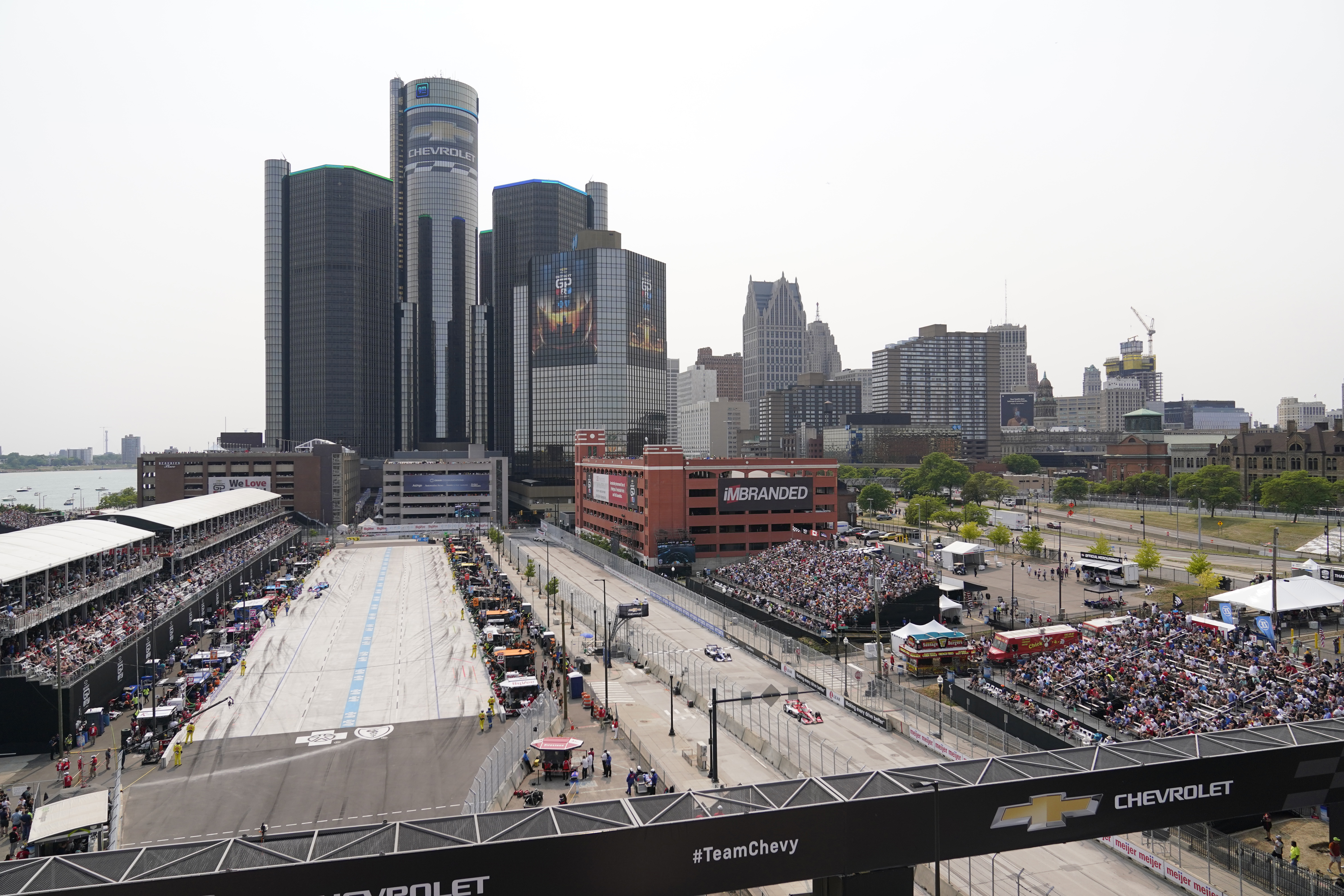 Detroit Street Circuit — fotografia d’archivio