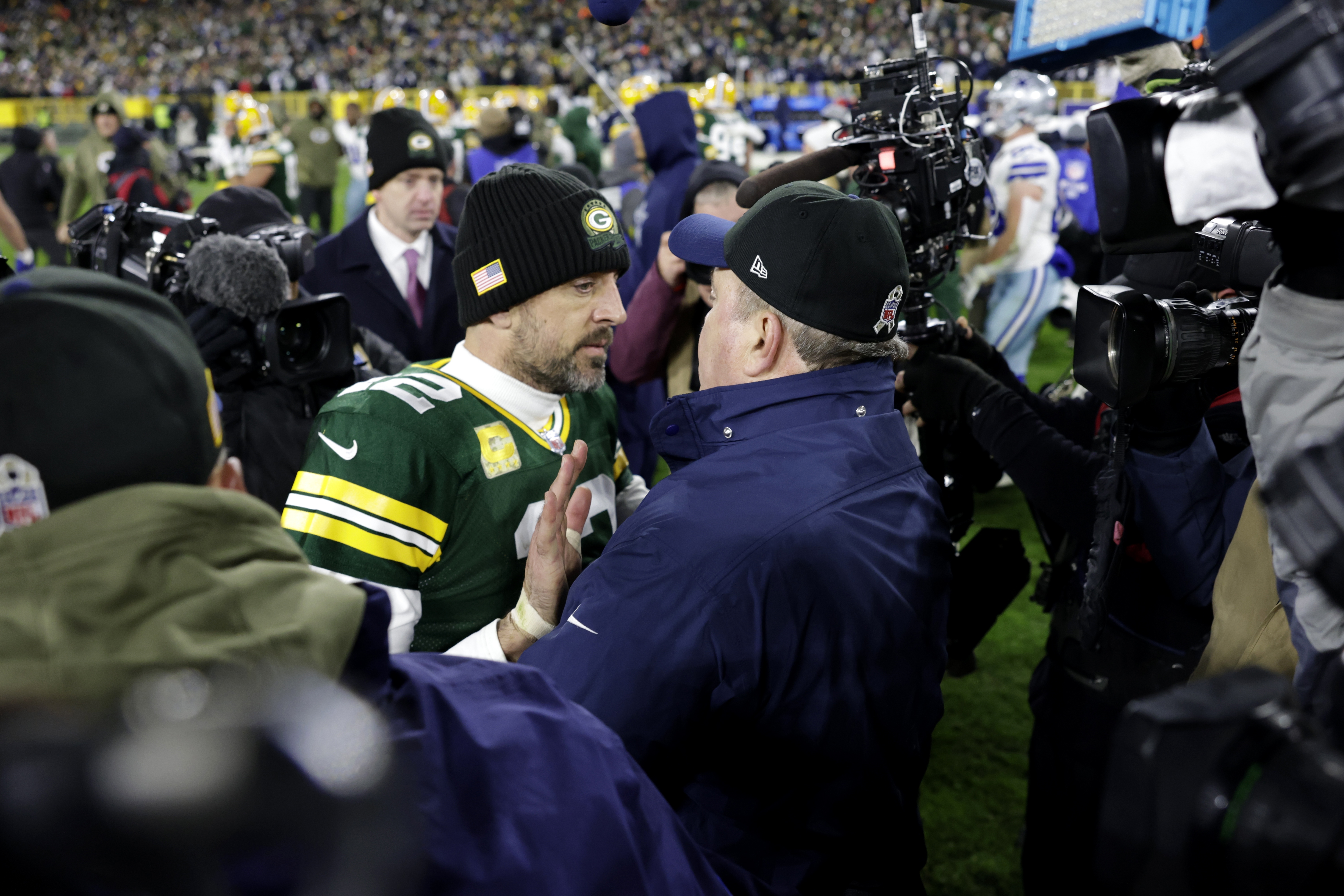 Rodgers rallies Packers past McCarthy's Cowboys 31-28 in OT - CBS Texas