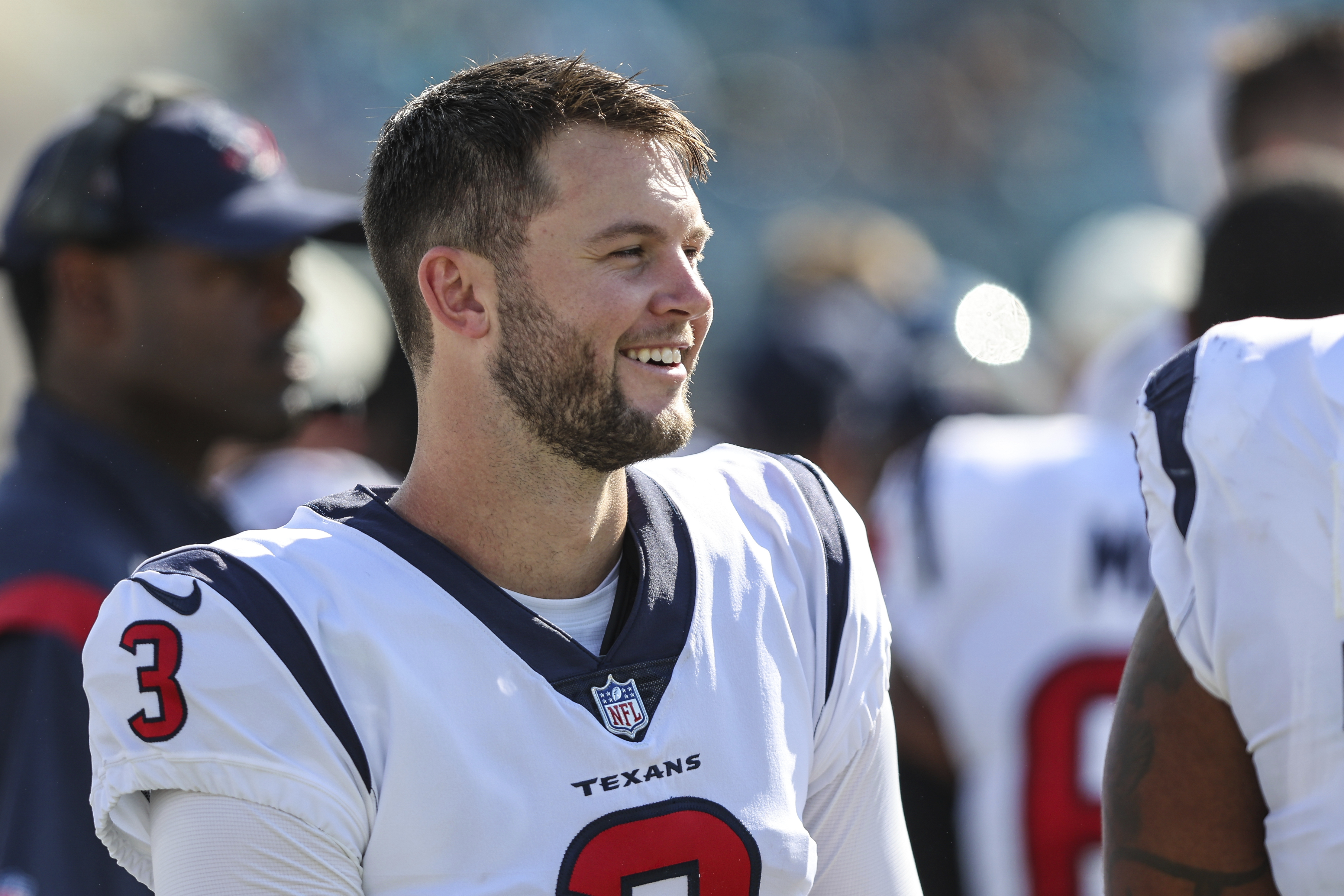 Kyle Allen starts today for the Houston Texans offensive offense
