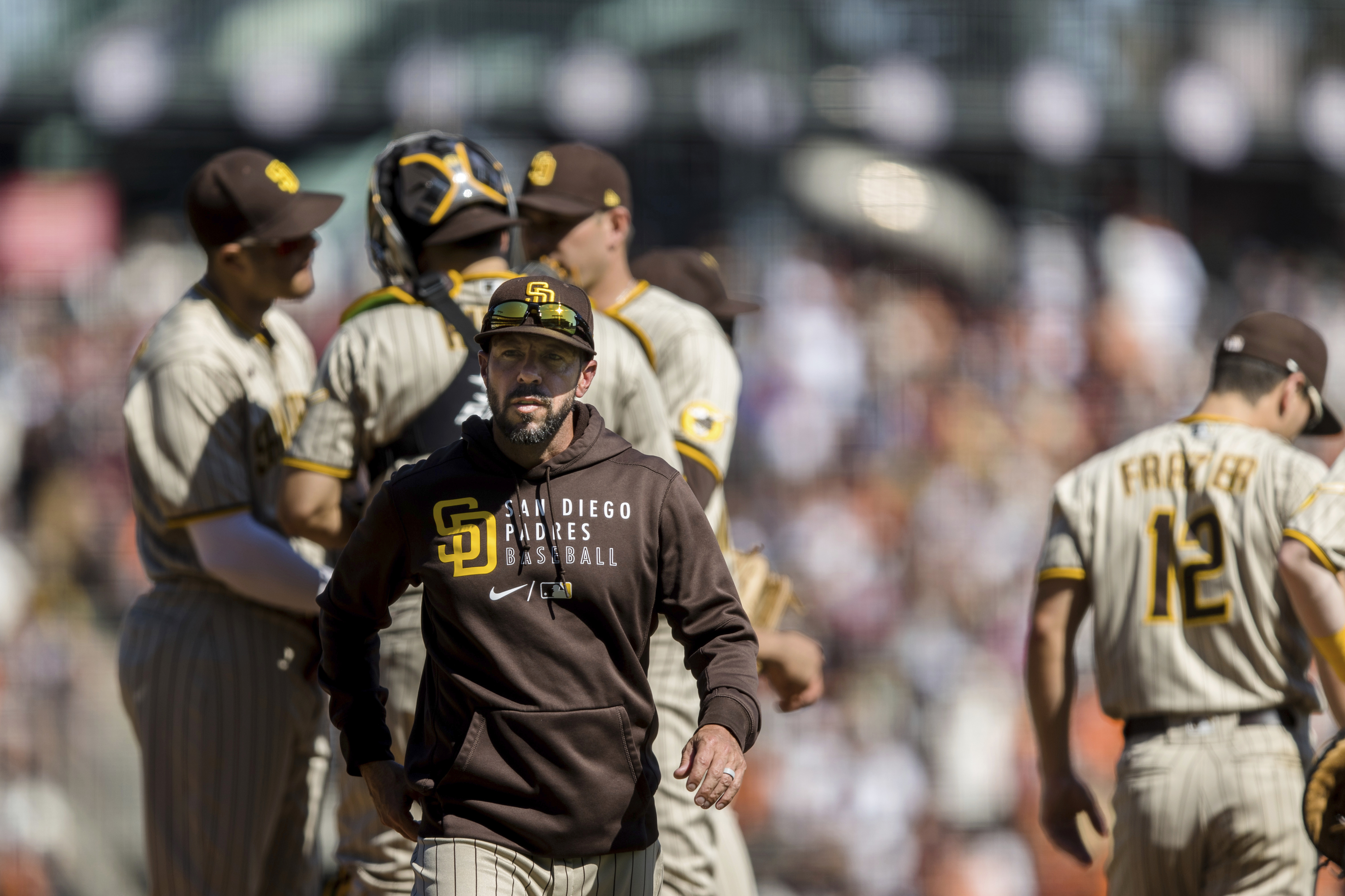 Buster Posey, Brandon Crawford & Gabe Kapler react to Giants clinching NL  West title