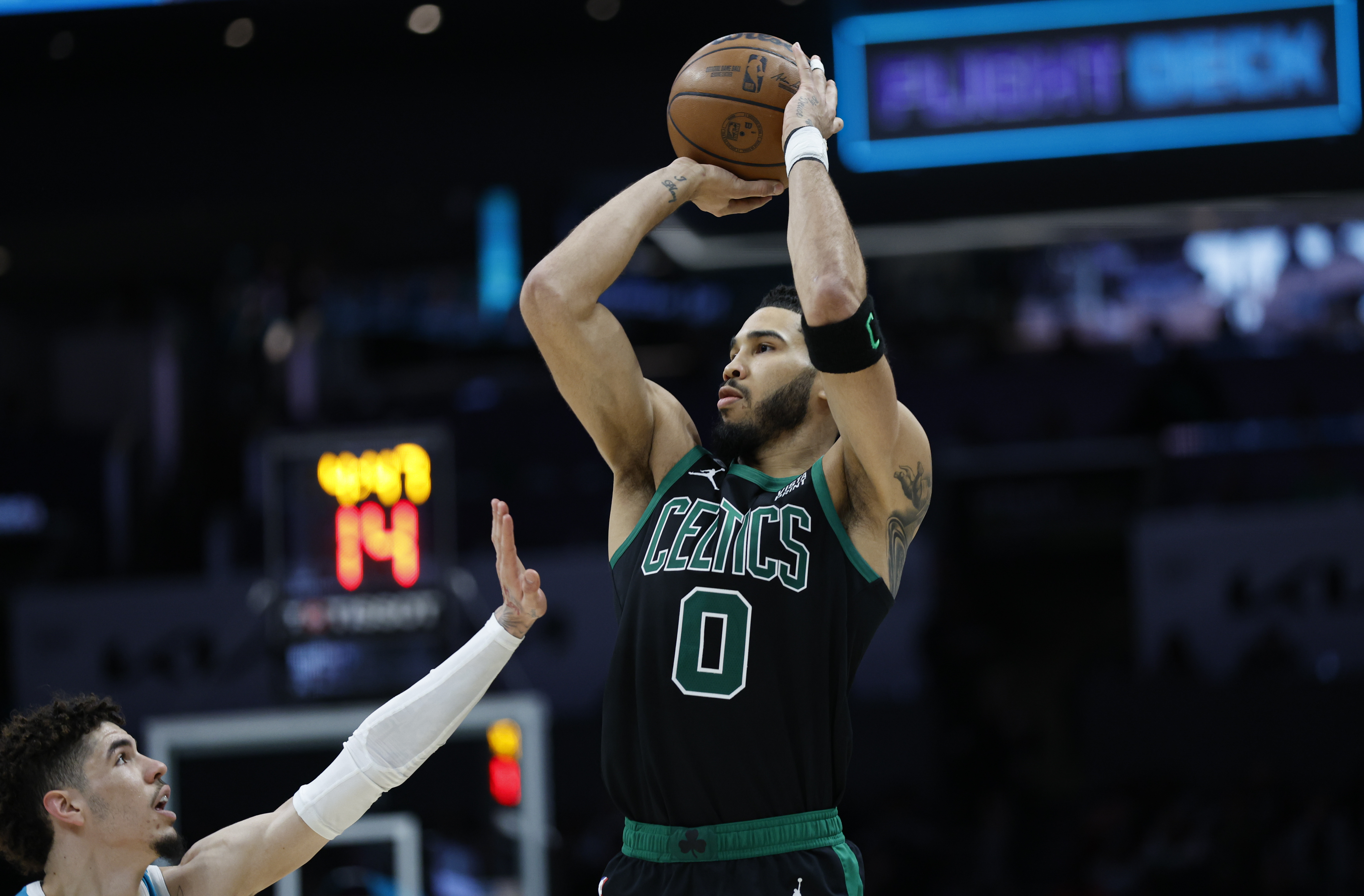 Boston Celtics wing Jayson Tatum gets high school jersey number