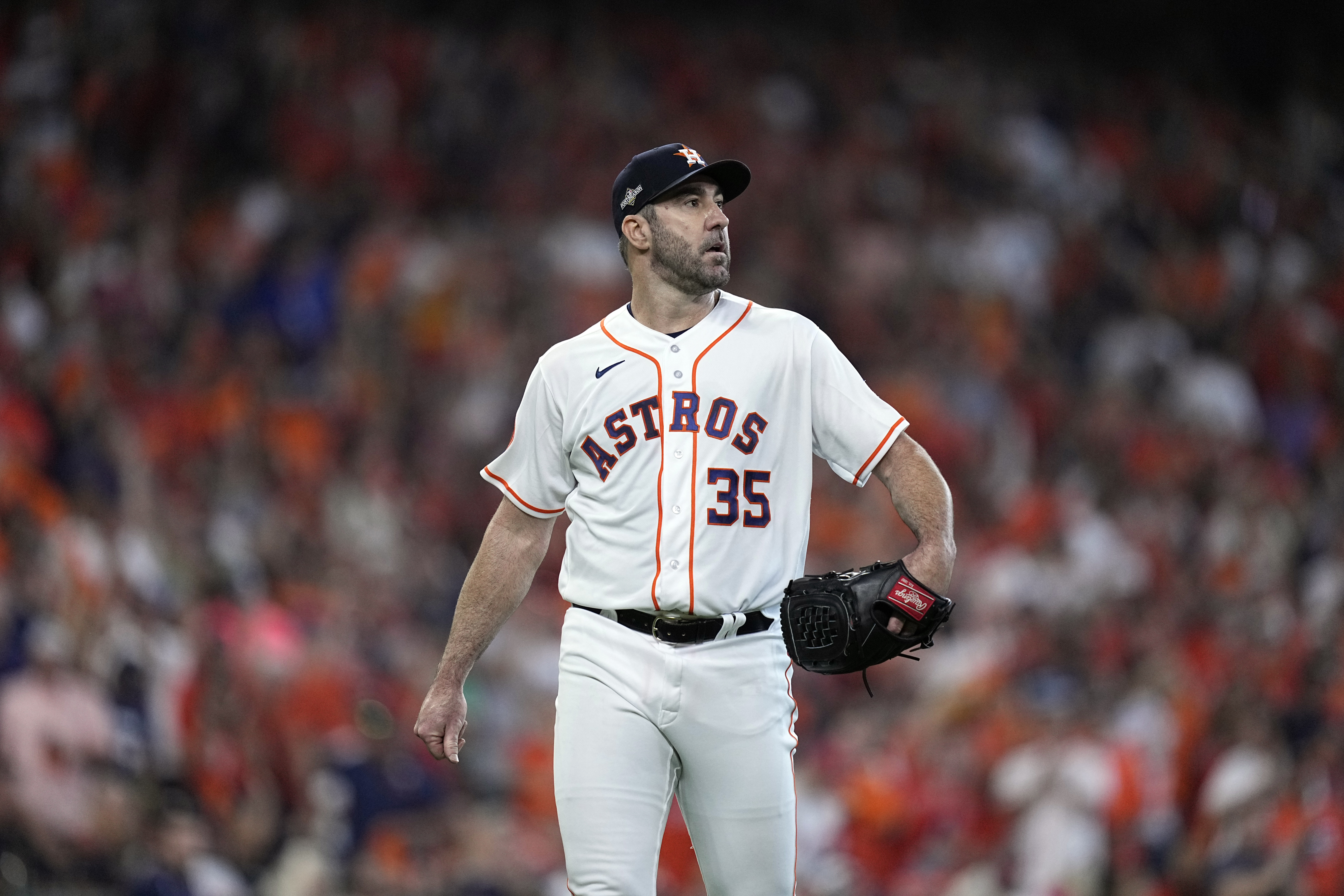 I wasn't even f---ing here': Astros' Justin Verlander gives out