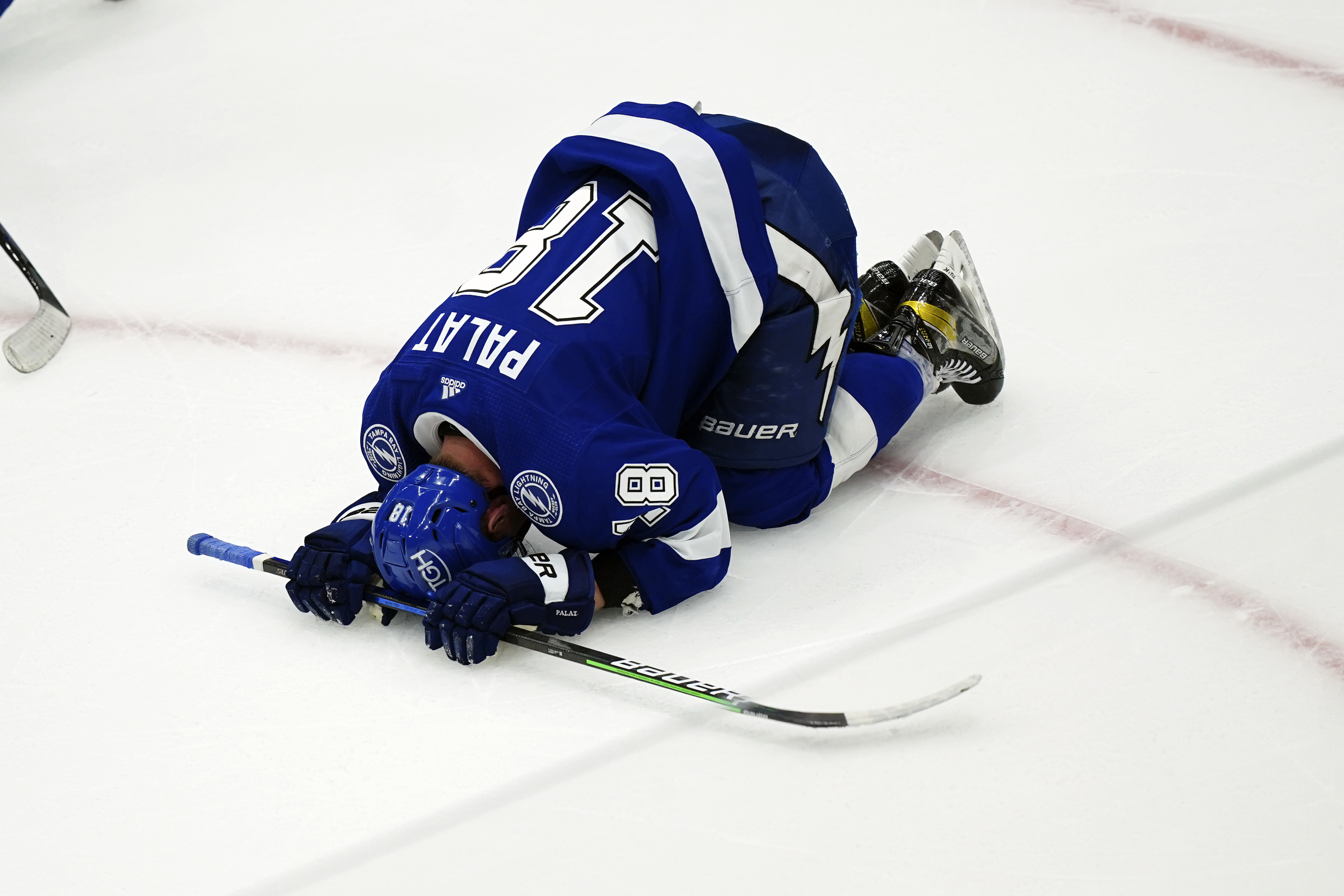 Lightning lose Victor Hedman, then the game, against Rangers