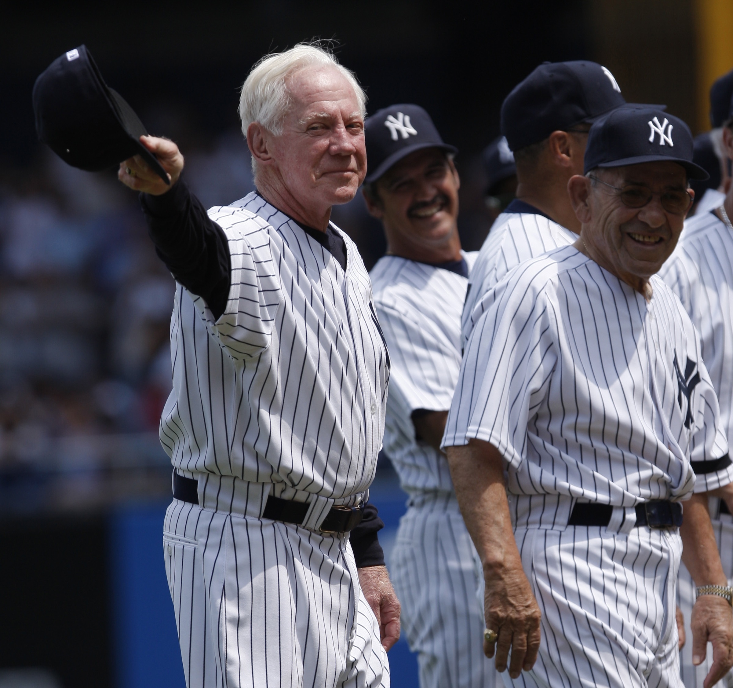 Yankee Old Timers Day - color by Carl