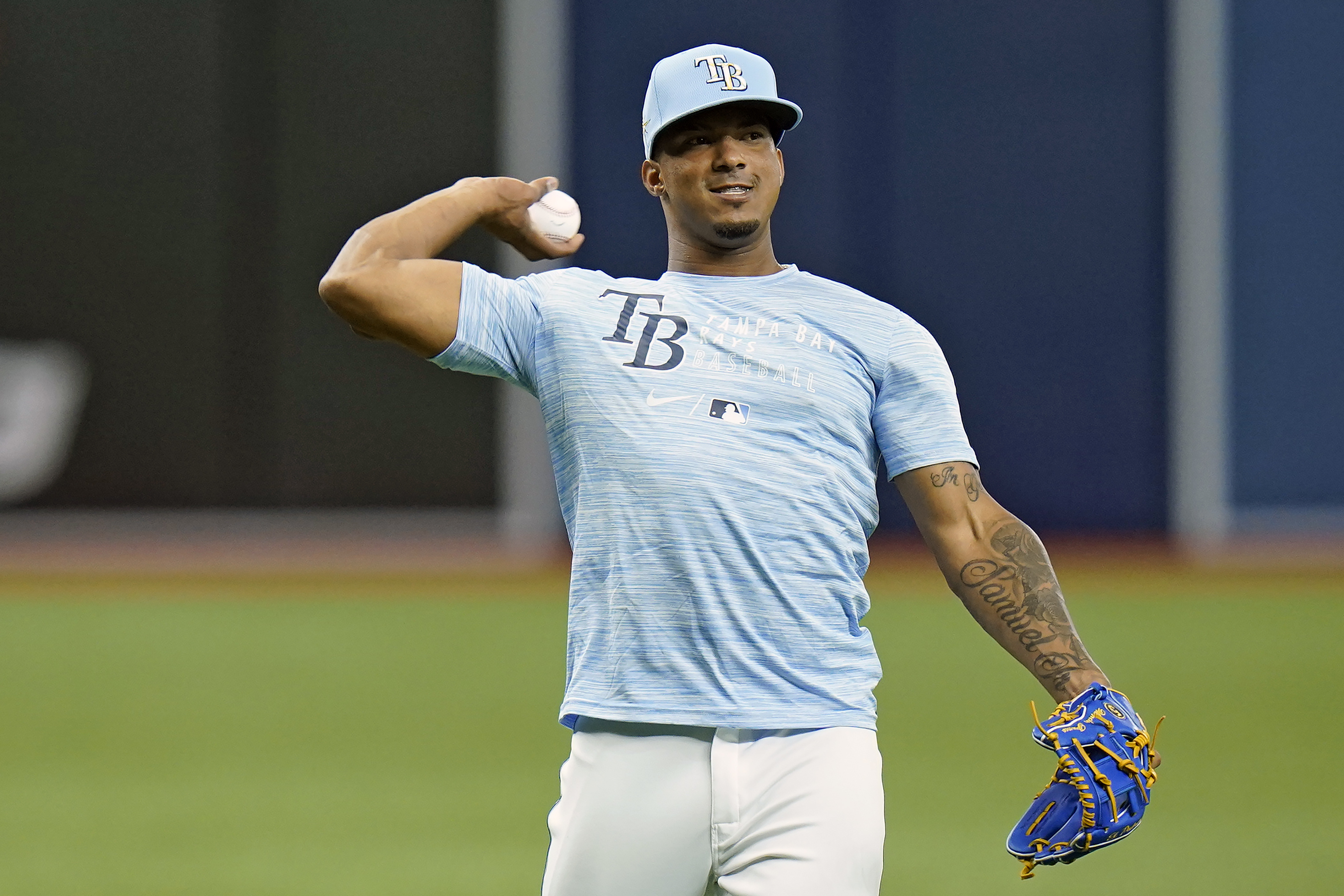 Major League Baseball's newest star shortstop, Wander Franco, is making an  impact for the Tampa Bay Rays - Inside the Knights