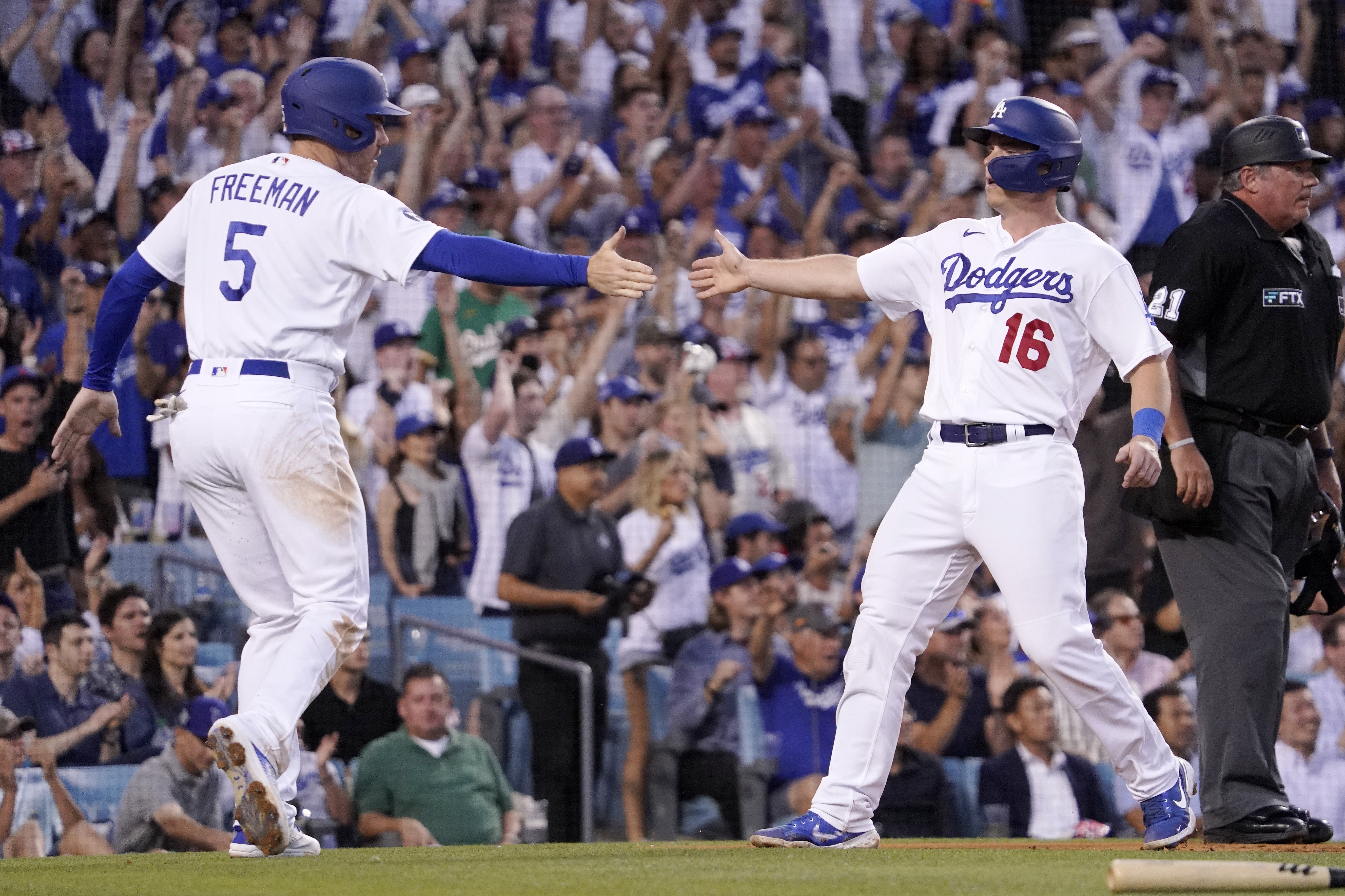 Every night is Firefighter Appreciation Night for Bellinger