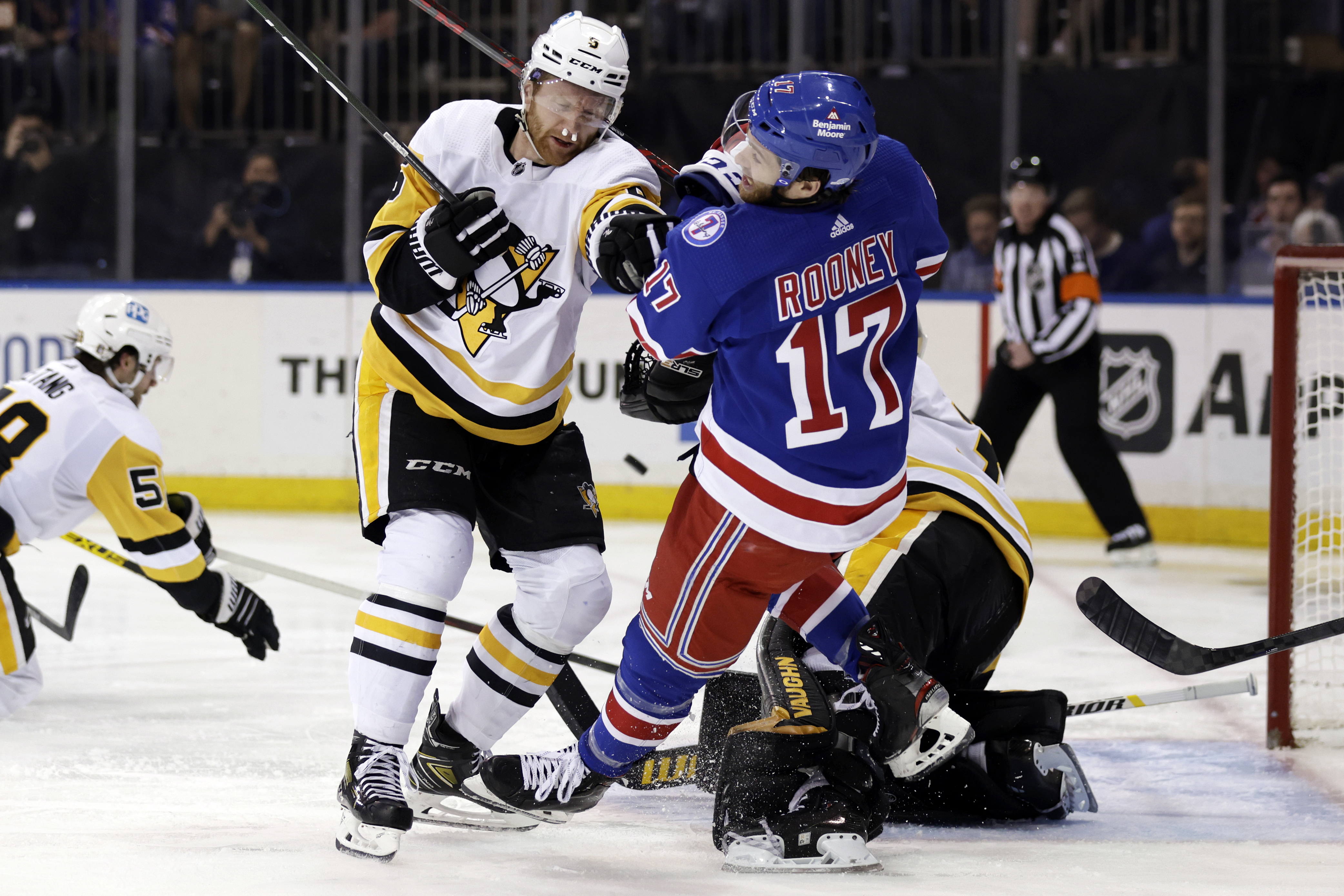 Artemi Panarin lifts Rangers past Penguins 4-3 in OT in Game 7