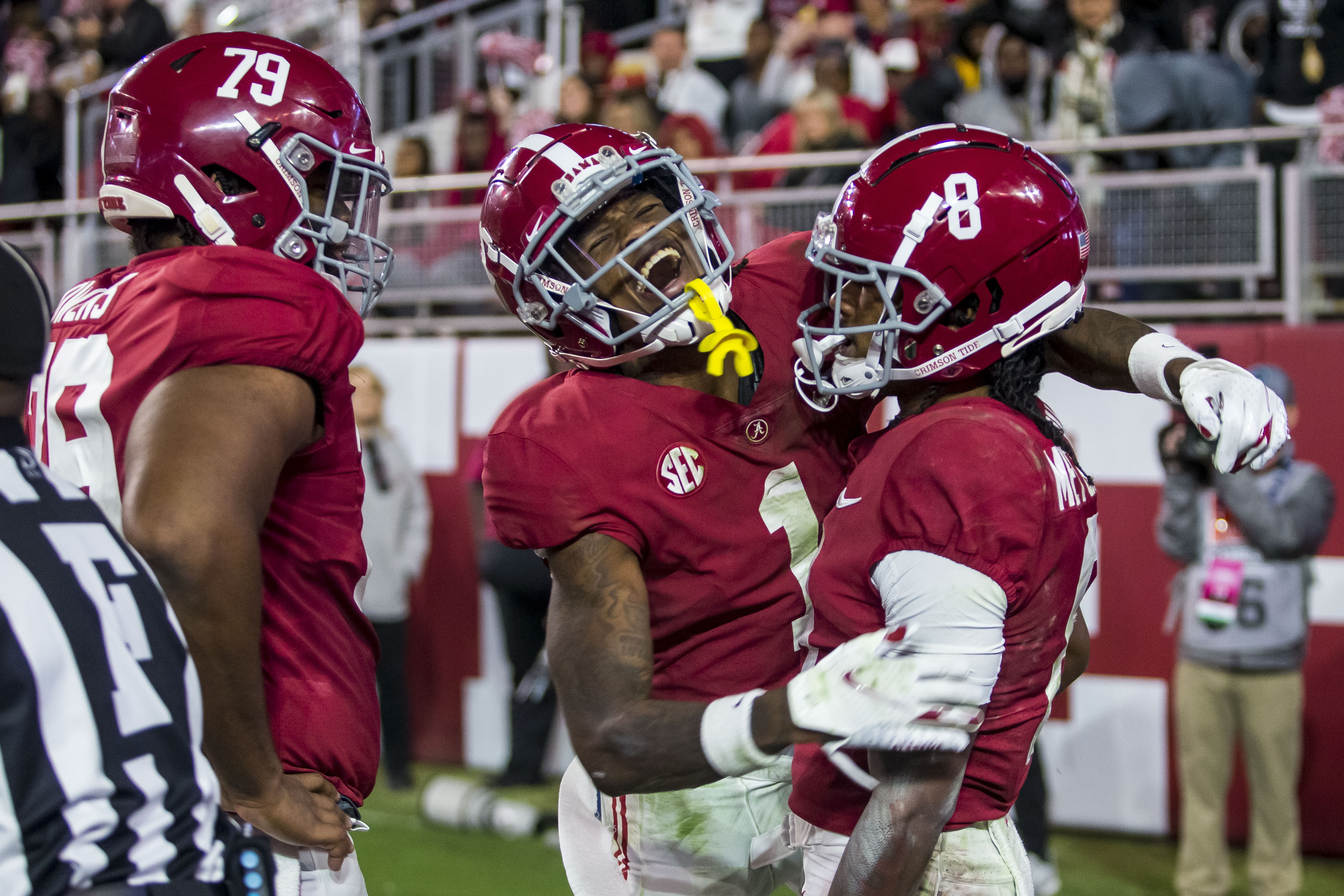 Alabama Football on X: John Metchie III and Brian Robinson Jr