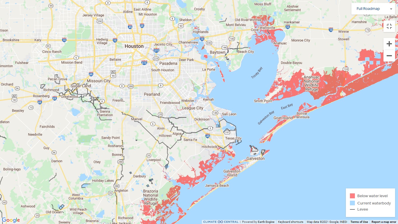 Galveston Flood Zone Map