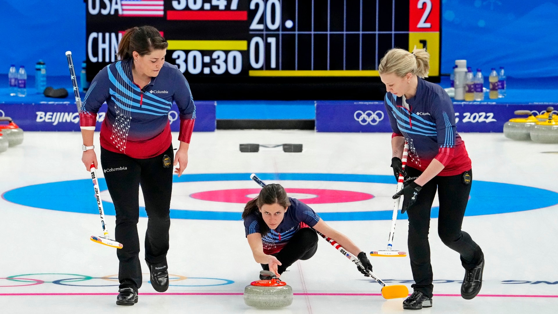 U S Suffers First Women S Curling Loss To Great Britain