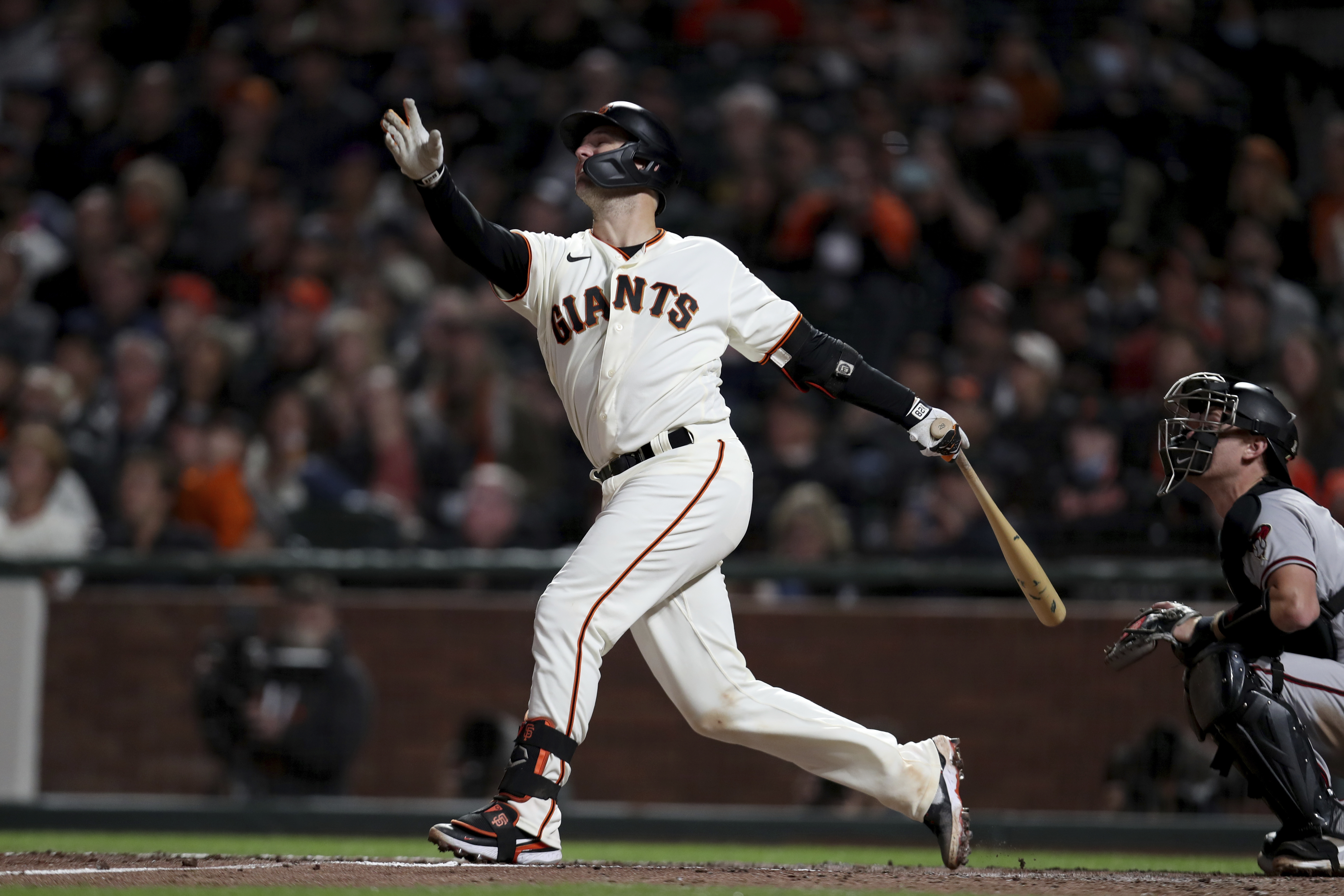 Giants activate Austin Slater as they load up lineup for Bumgarner