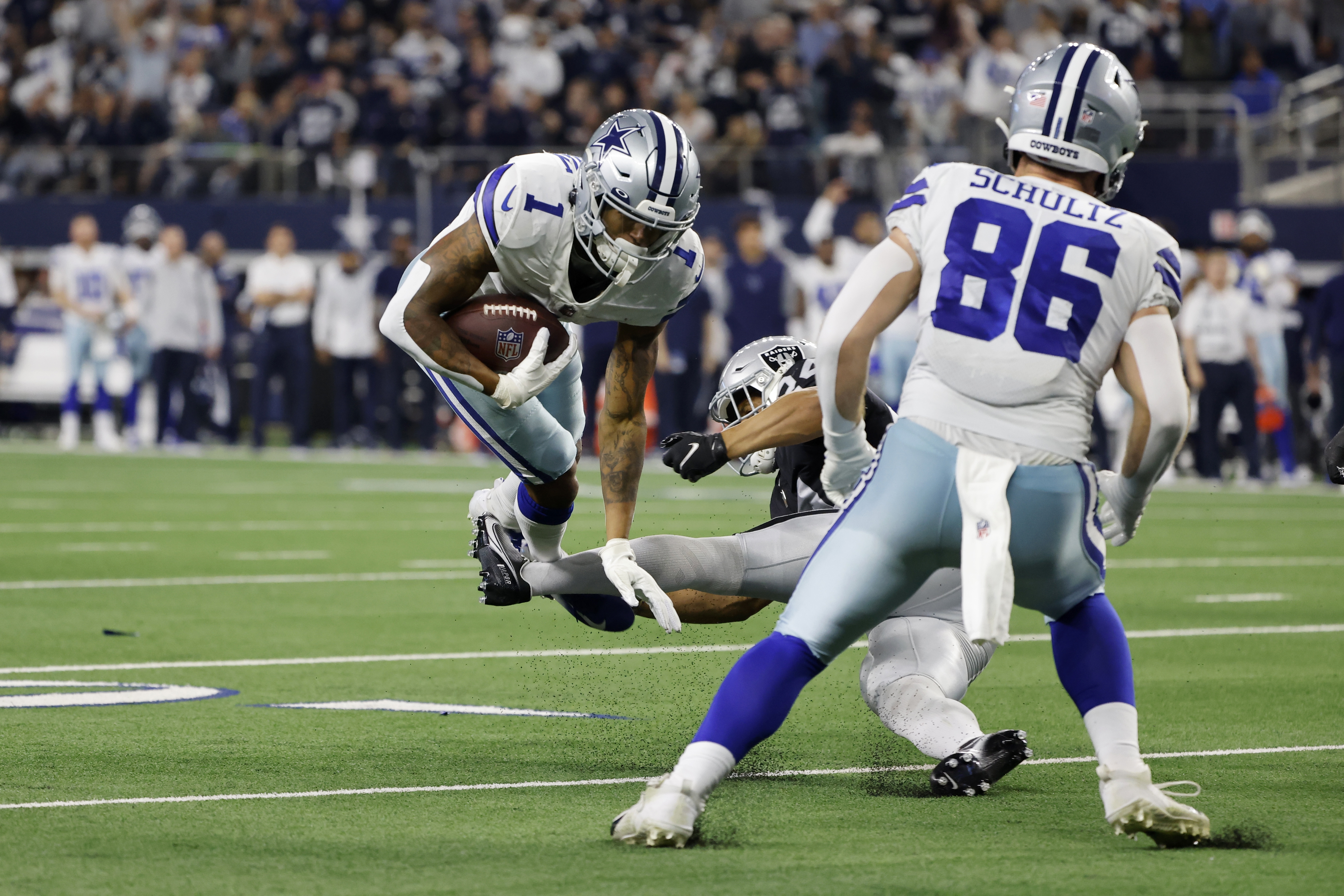 Report: Cowboys' CeeDee Lamb ruled out vs. Raiders