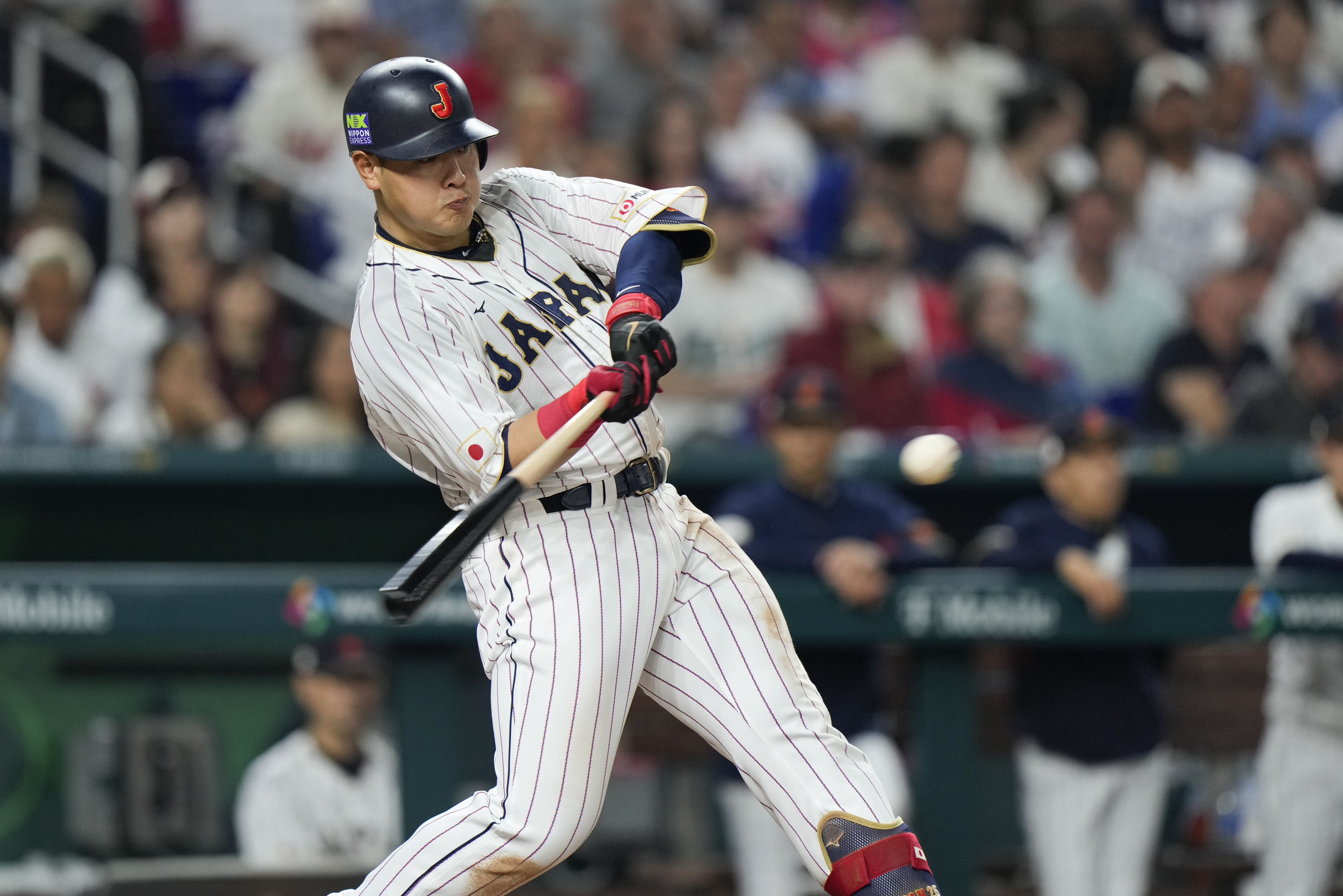 The Sporting News on X: Shohei Ohtani will face: Jeff McNeil Mookie Betts  Mike Trout to secure the WBC title for Japan  / X