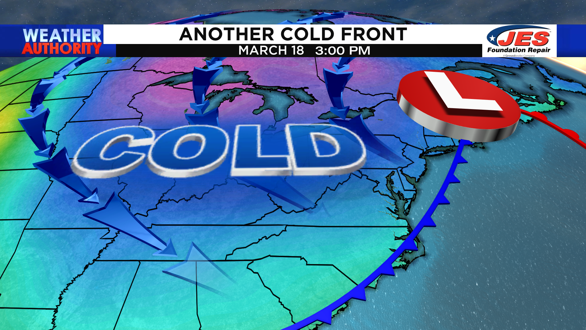 Looking Ahead: Another strong cold front to bring a wintry feel to