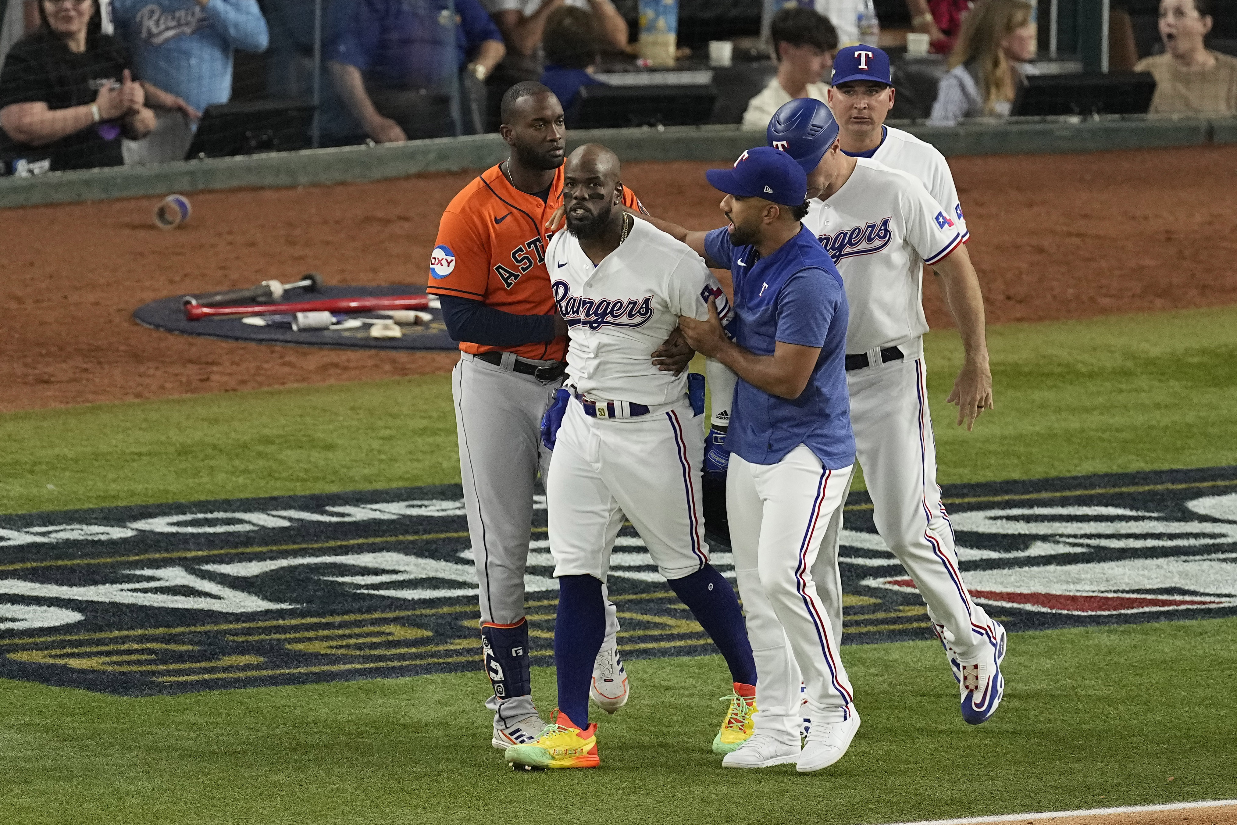 Marcus Semien's emotional night ignites Rangers, sends message to Astros