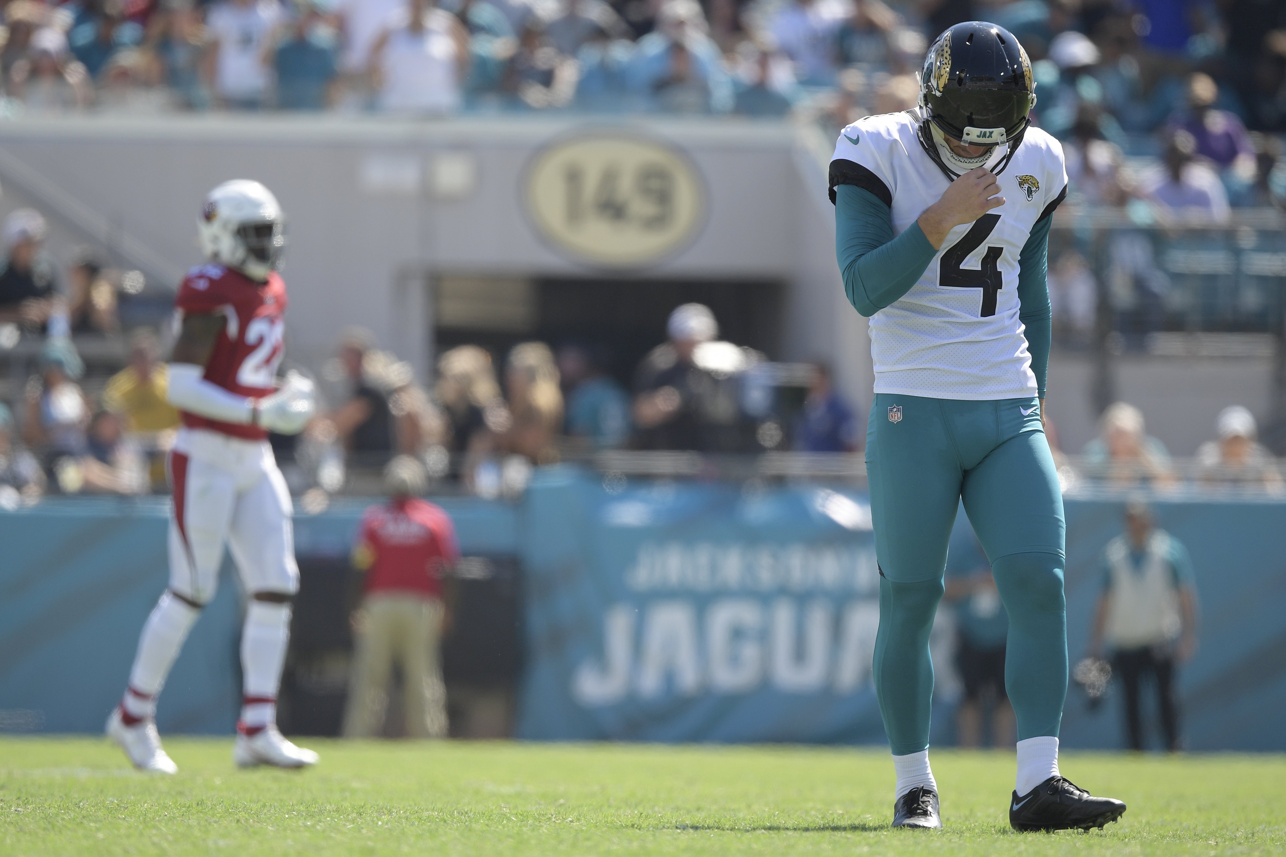 Jaguars trying to help kicker Lambo through confidence woes