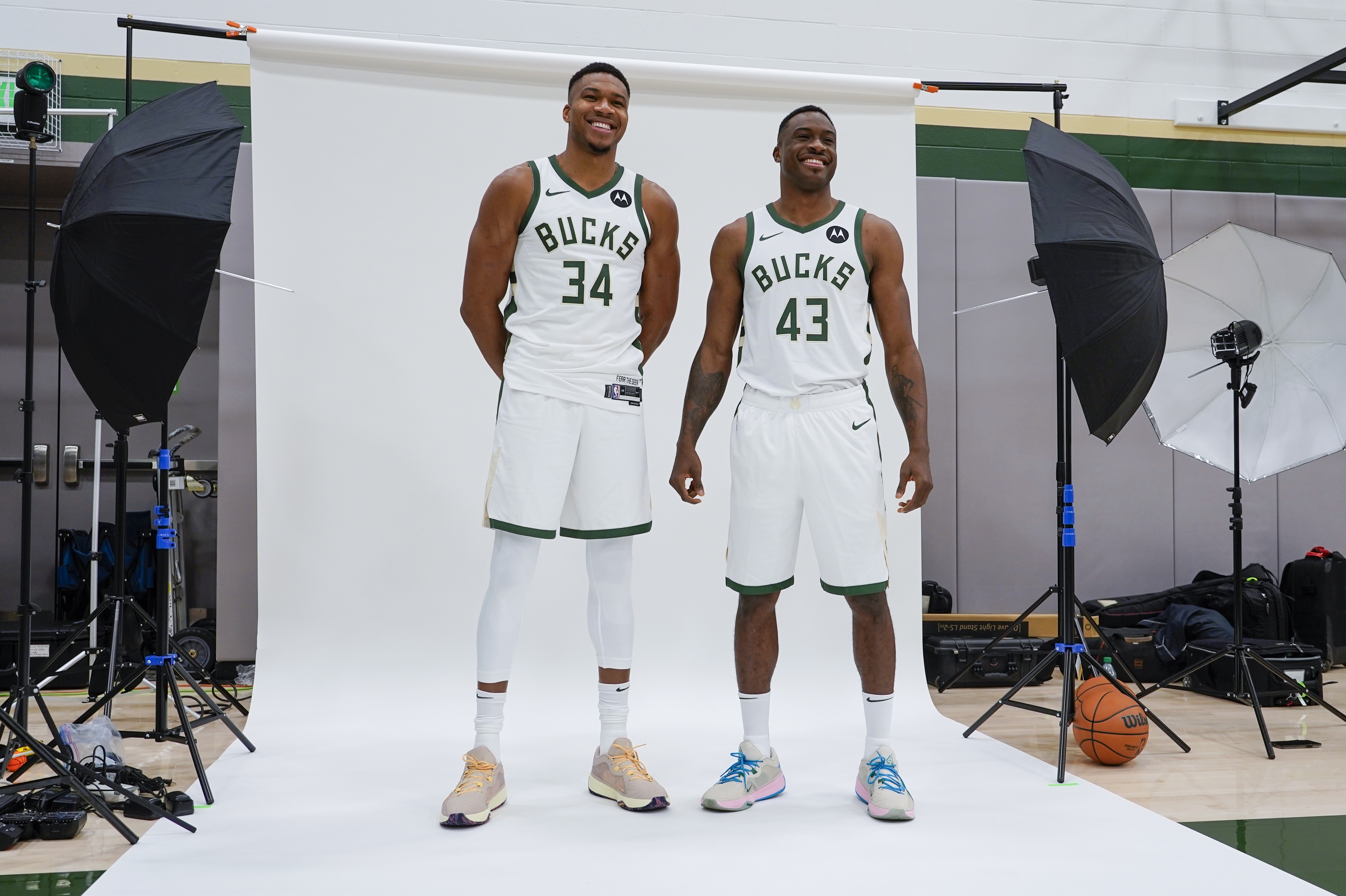 Giannis, Lillard, Edens, Griffin answer questions at Milwaukee