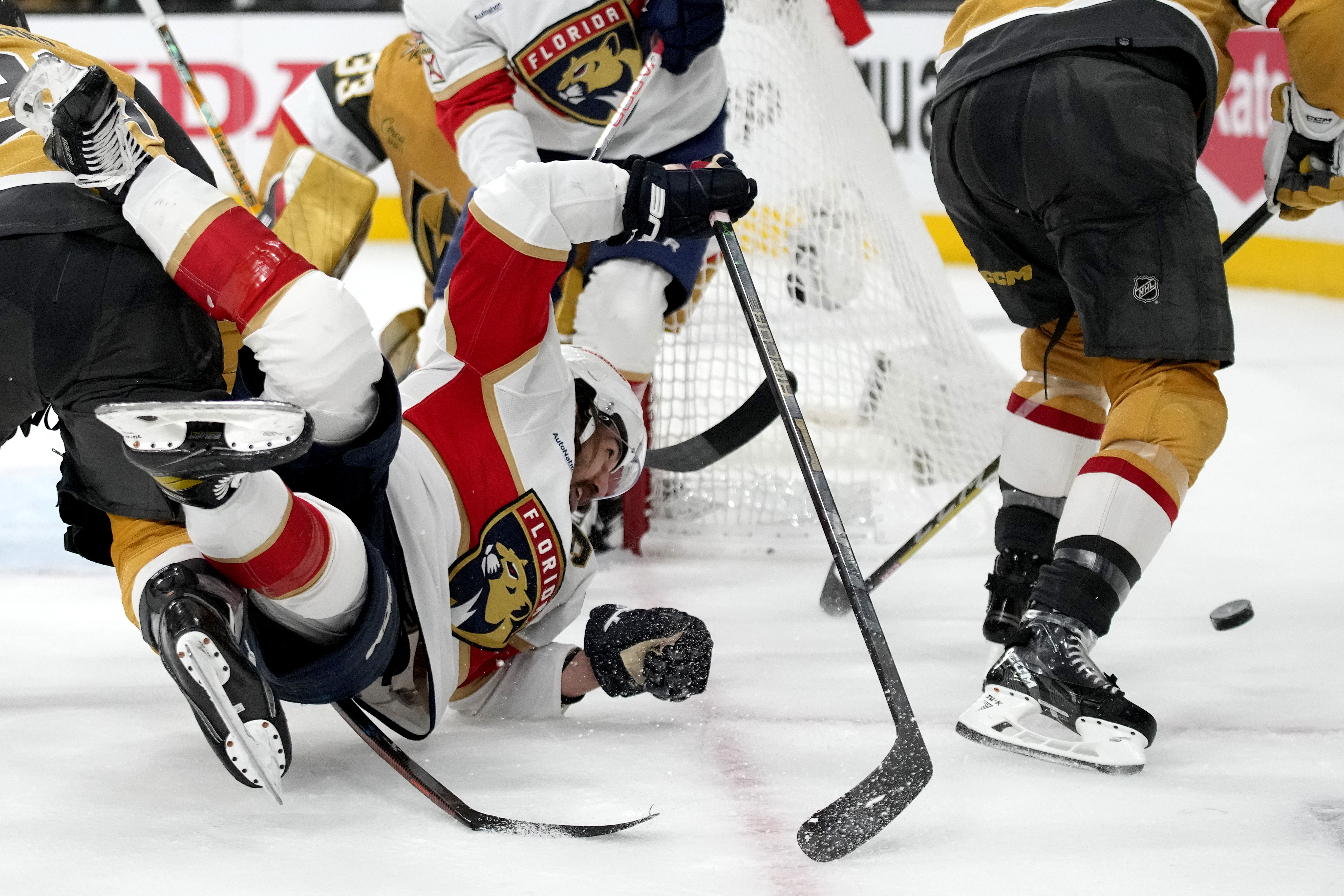 Sergei Bobrovsky pulled as Panthers fall behind Golden Knights 2-0 in  Stanley Cup Final