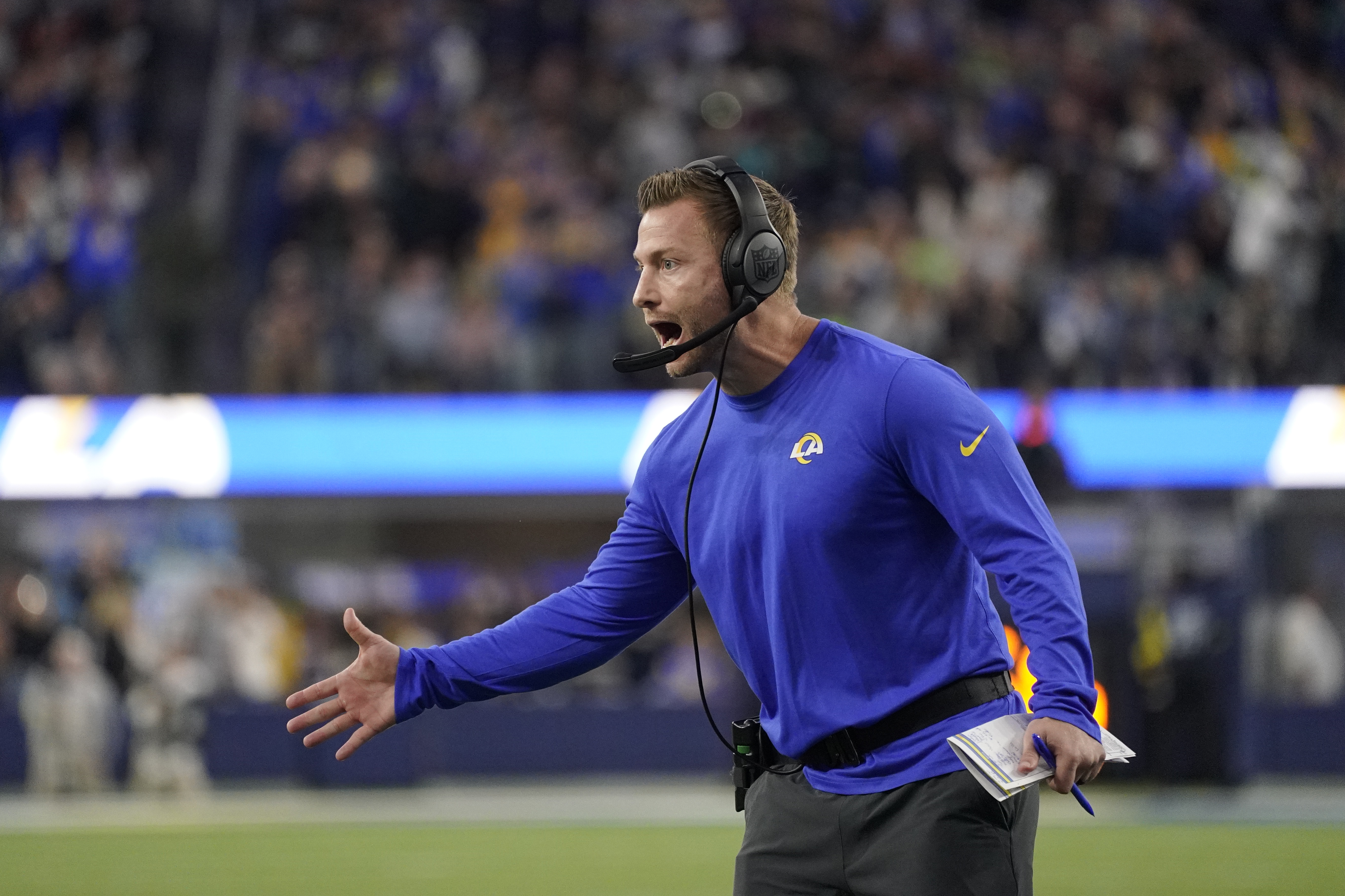 McVay: Baker Mayfield likely to be active for Rams vs Vegas