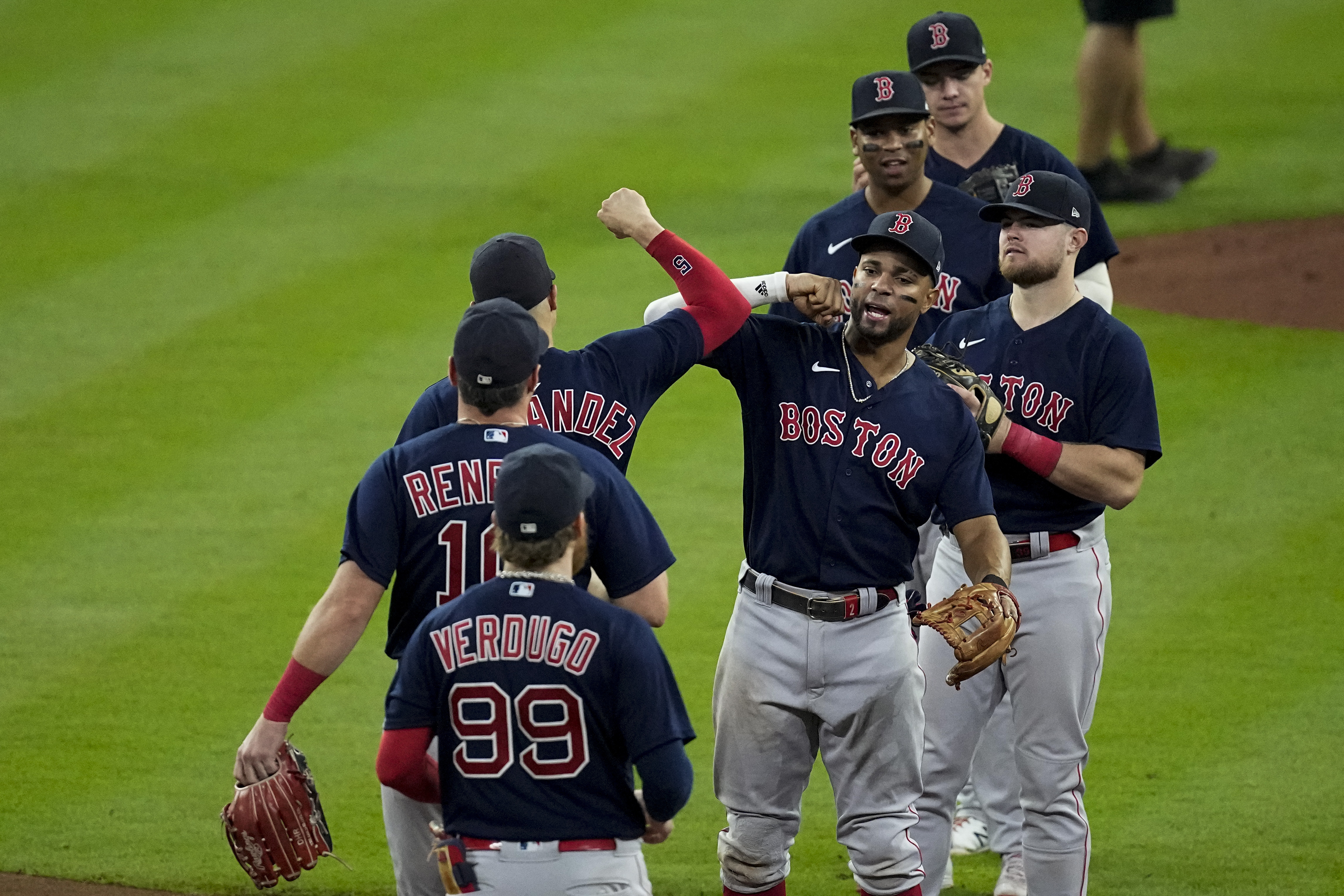 Grand game: Boston's 2 slams lead 9-5 ALCS win over Astros