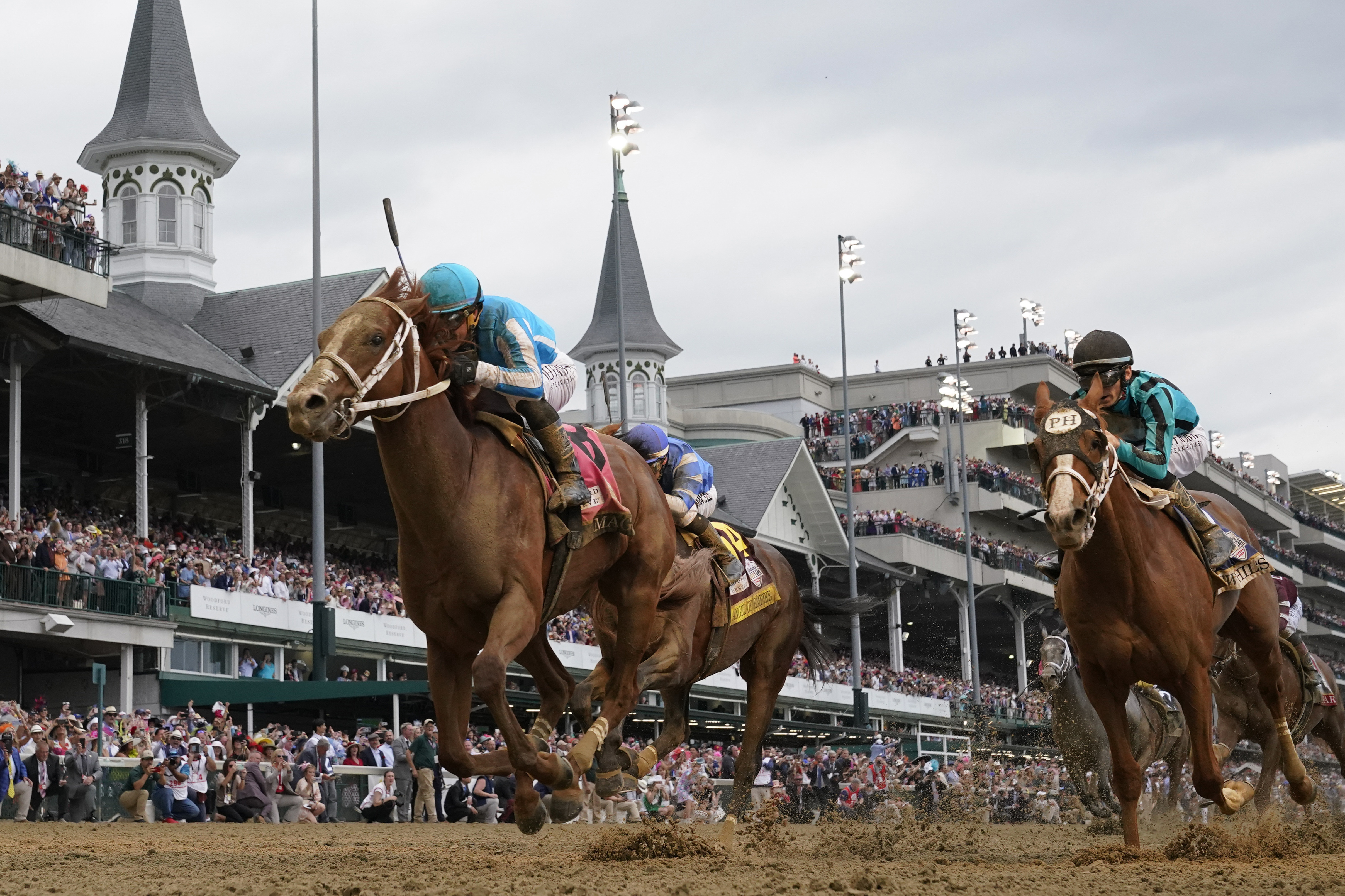 Kentucky Derby winner Mage out of Breeders Cup Classic trainer