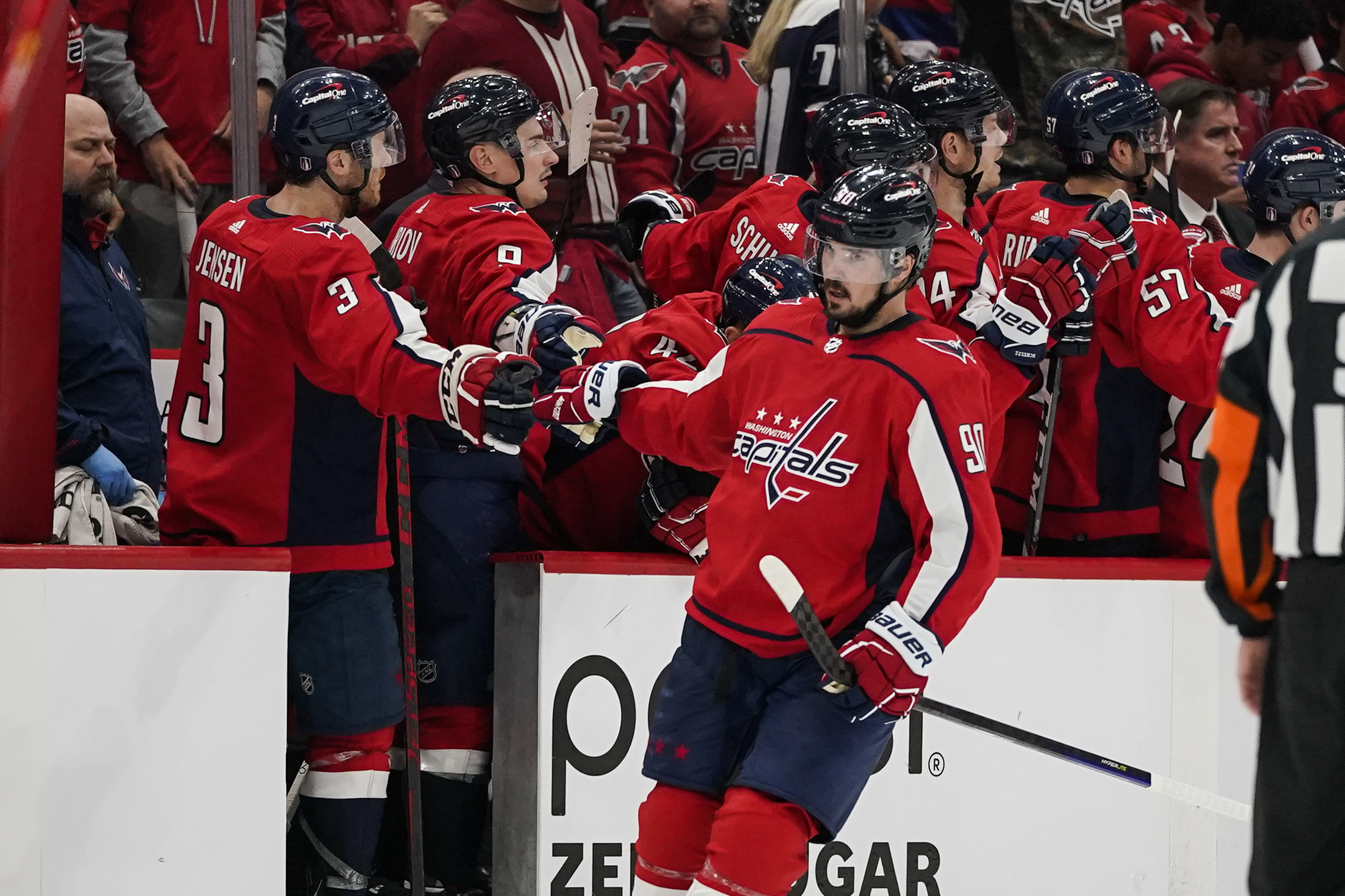 Panthers beat Caps in OT, win series for 1st time since '96