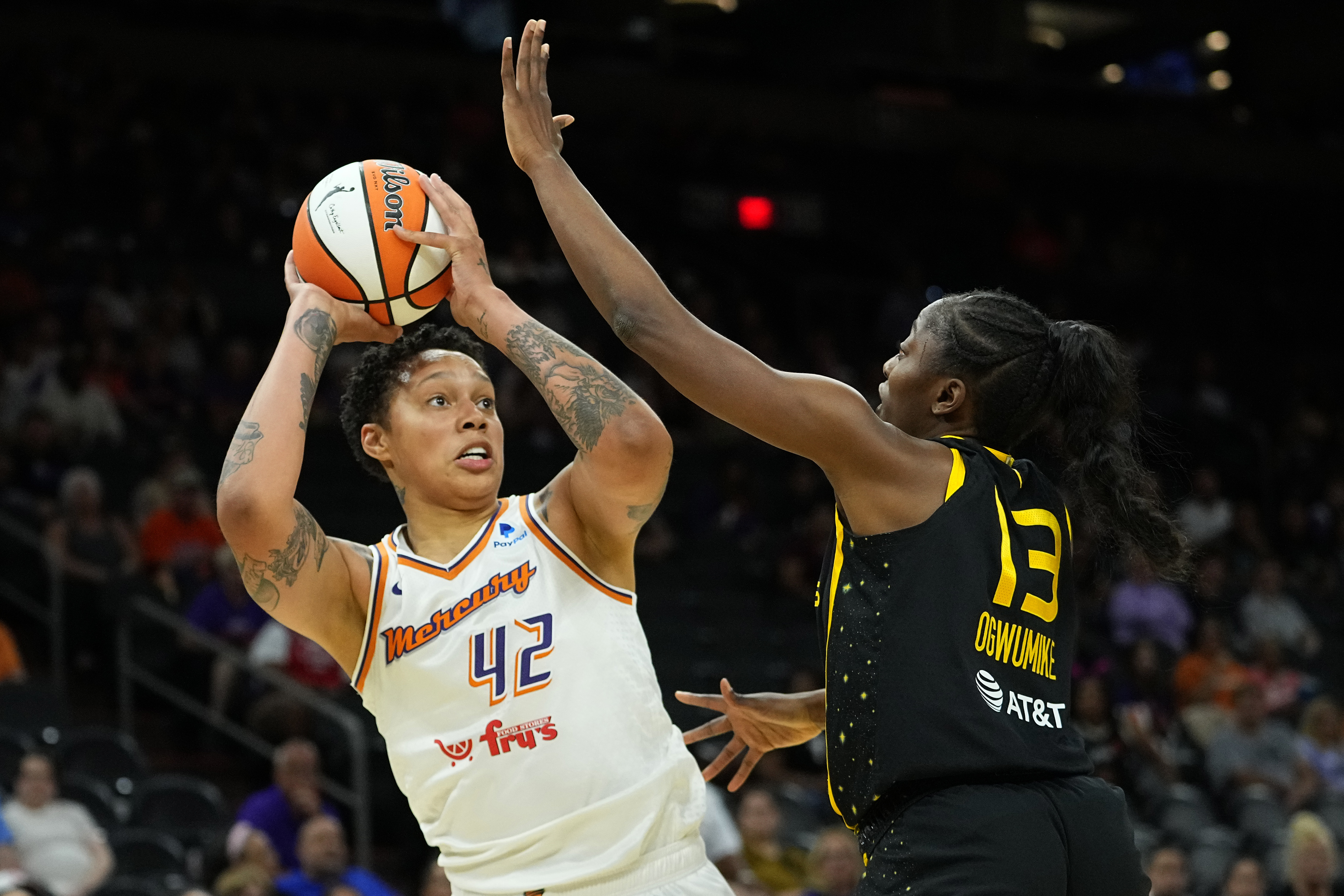 Brittney Griner Says National Anthem “Hits Different” In Her First WNBA  Game, News