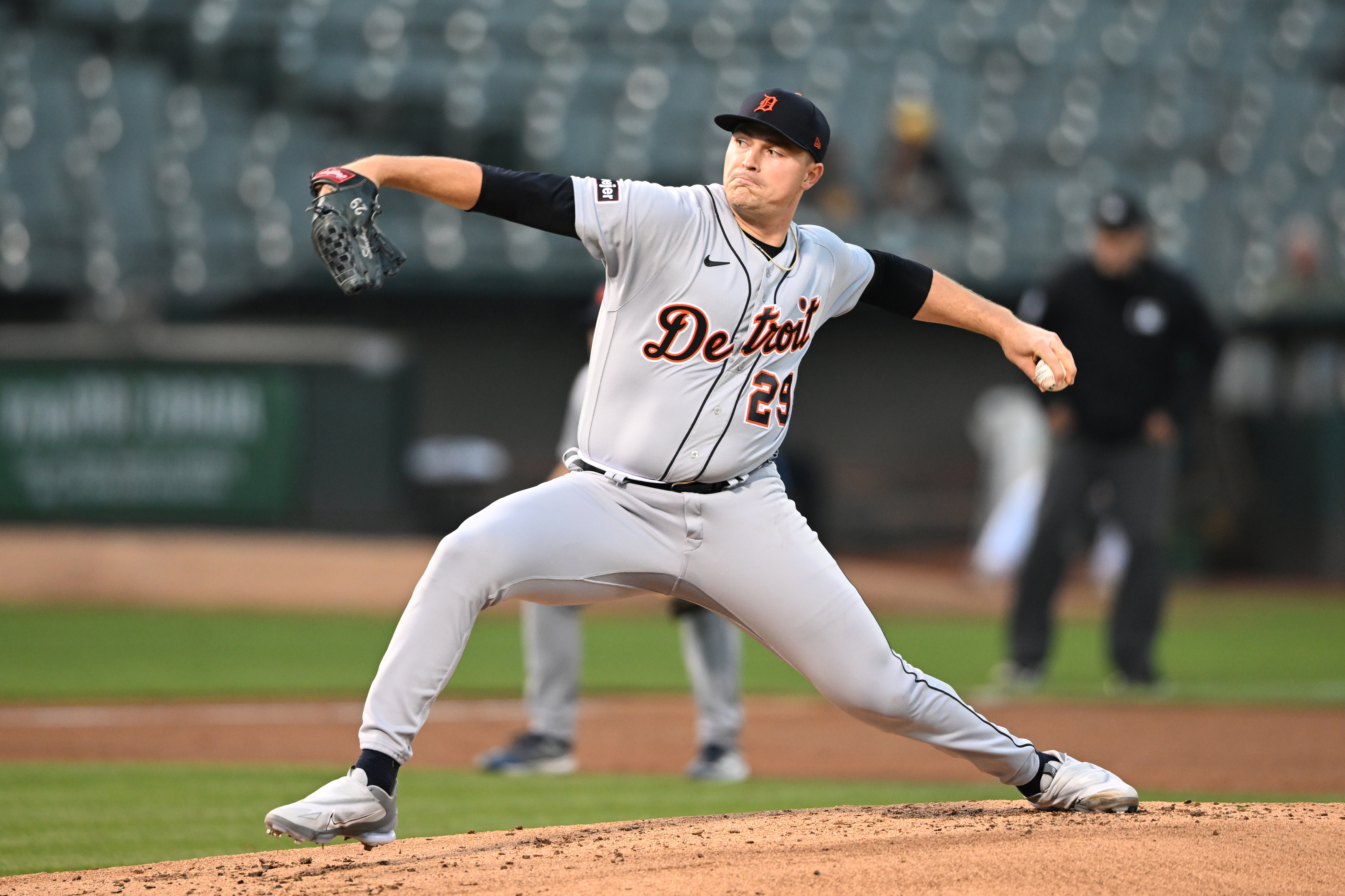 Detroit Tigers prospect Parker Meadows shows speed in debut