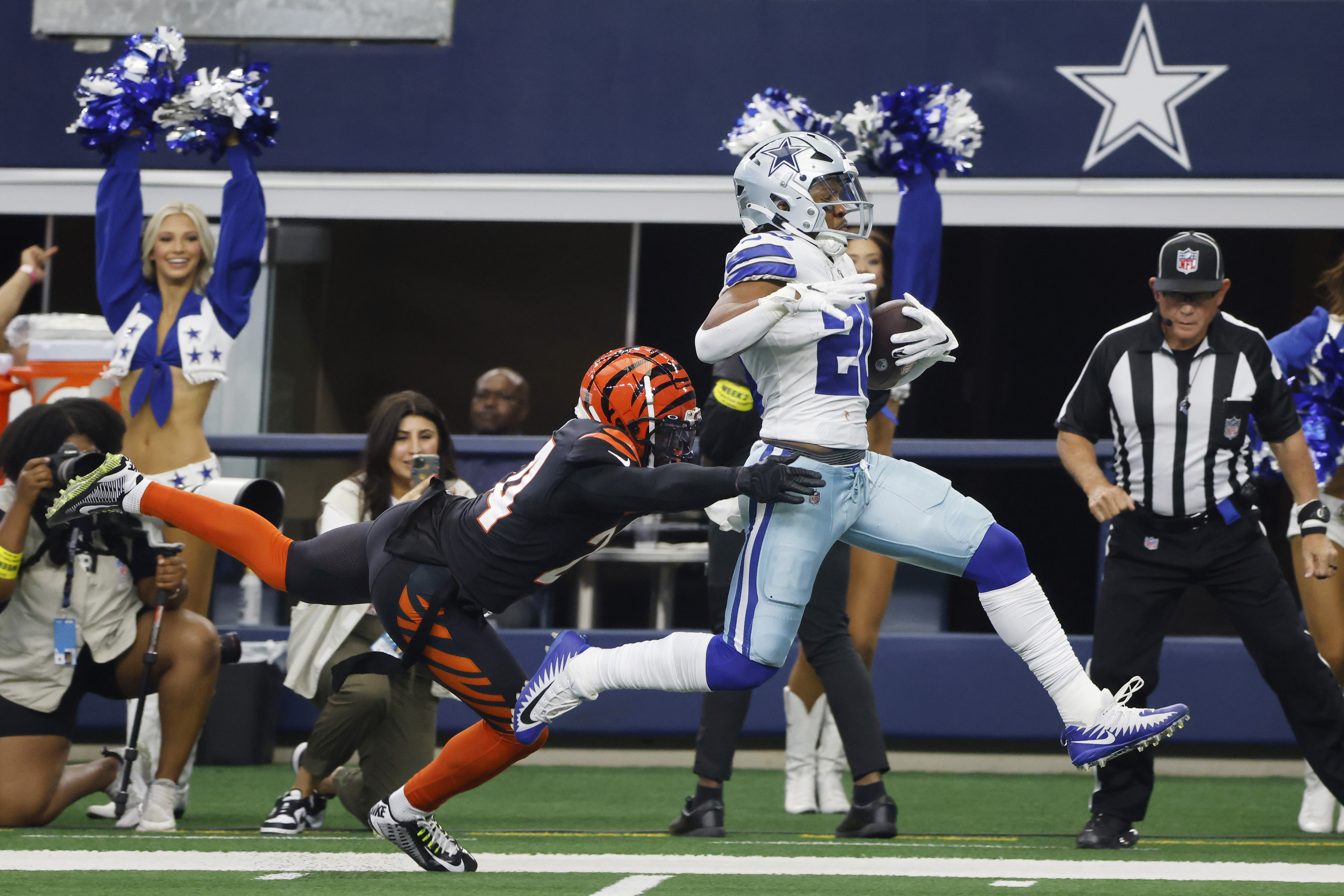 Maher's kick lifts Rush, Cowboys over Burrow, Bengals, 20-17