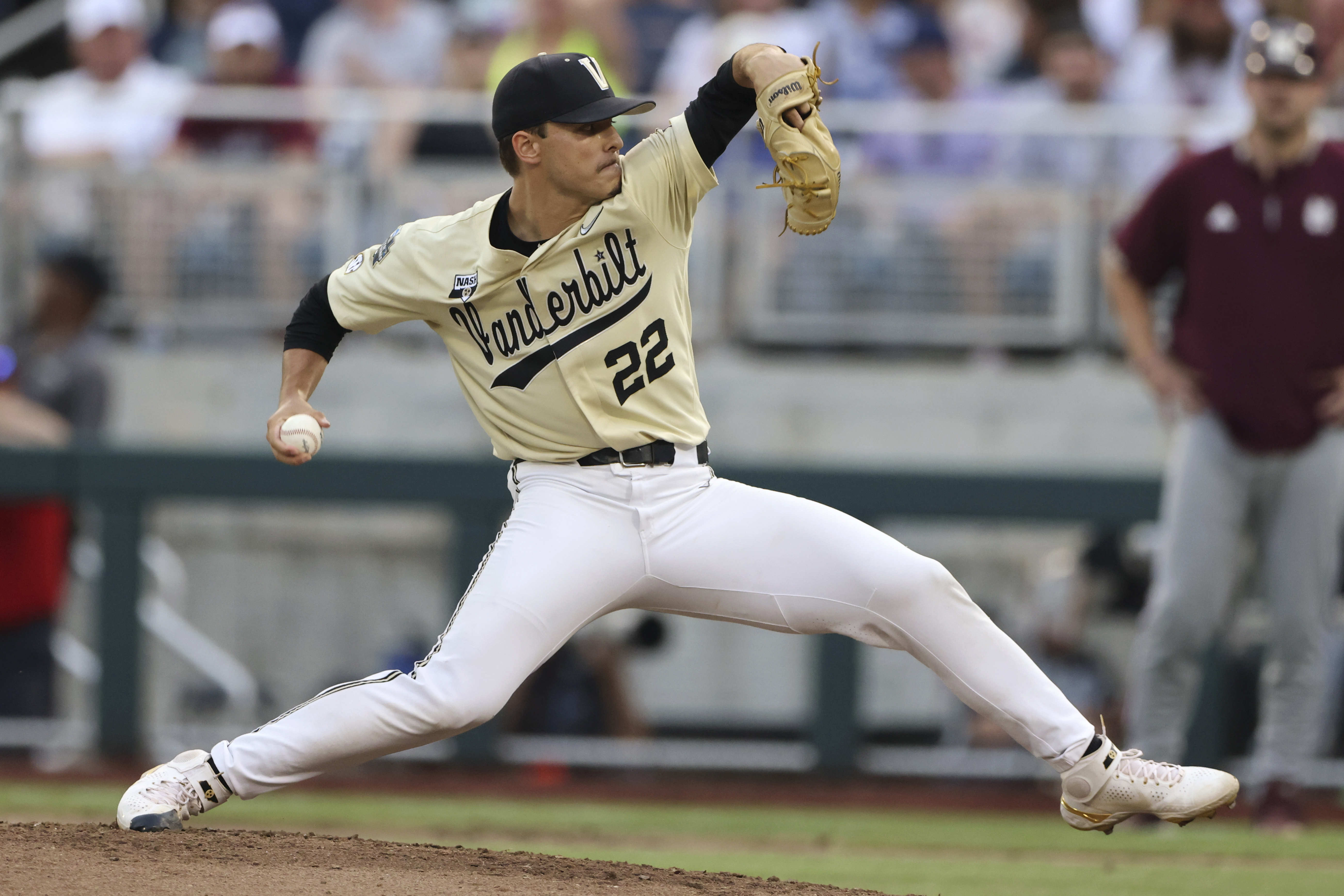 Vanderbilt Baseball Vegas Gold Uniform Redesign by Baseball