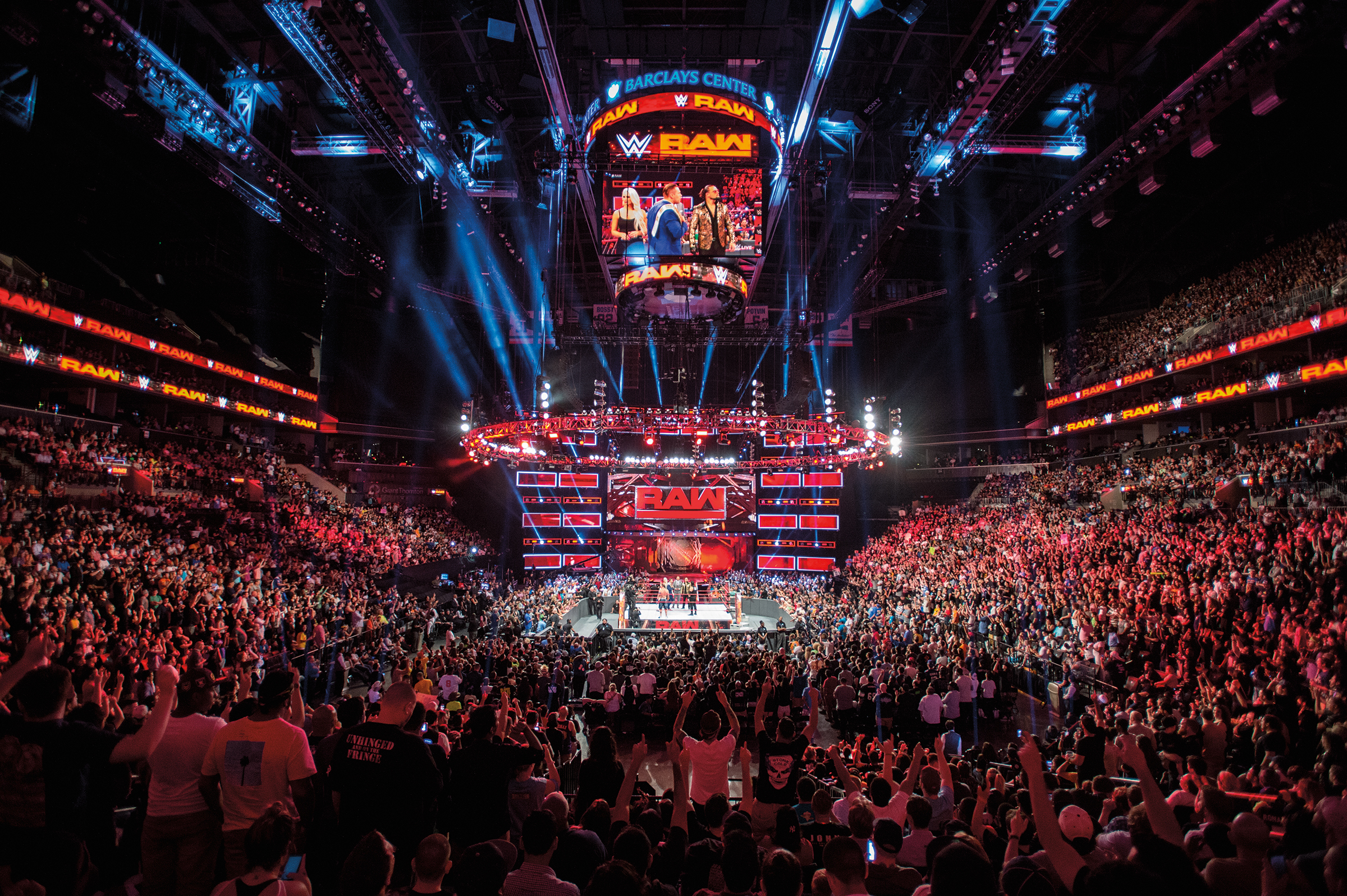 WWE Smackdown LIVE returned to AMALIE Arena / X