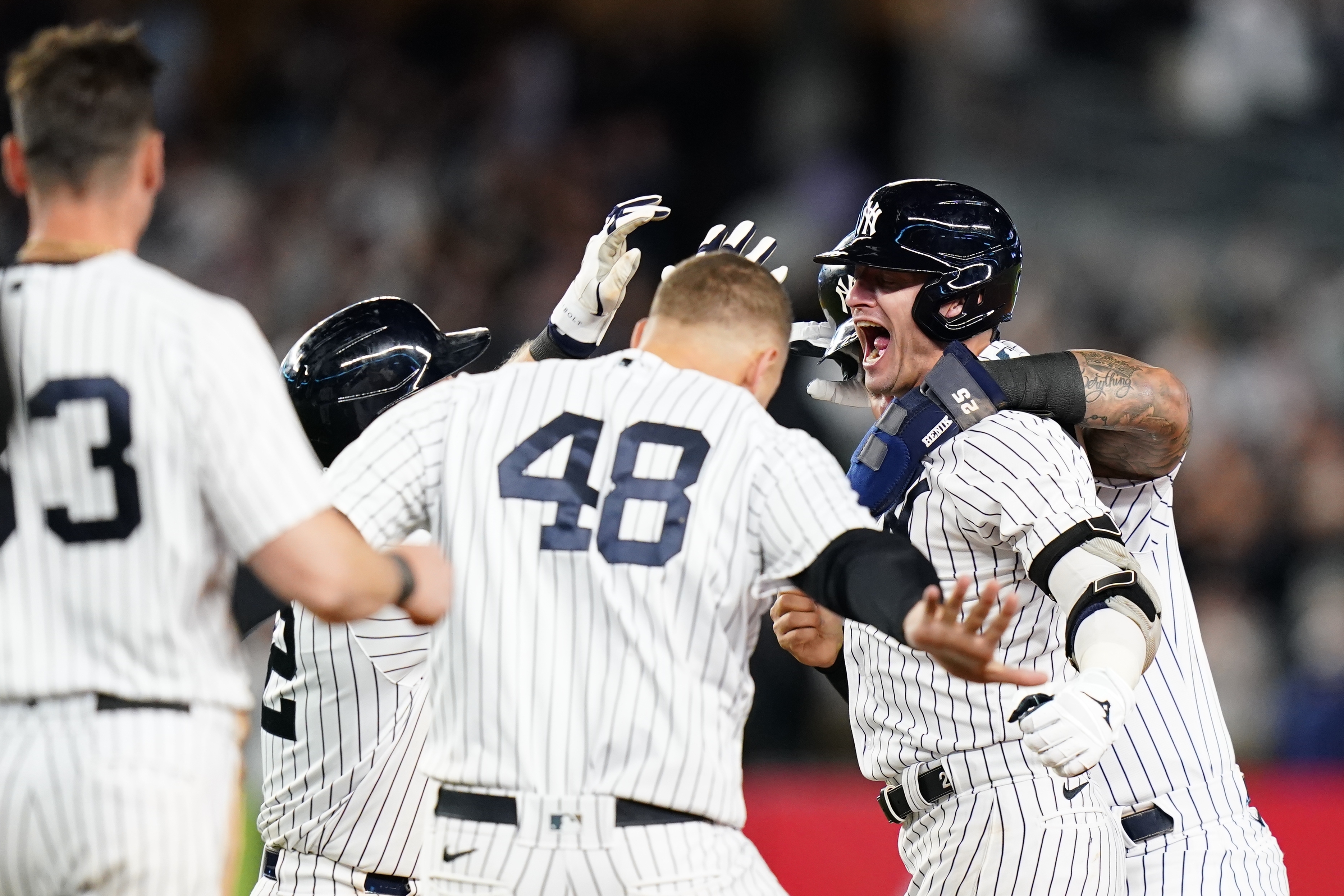 Judge rules as Yankees clinch last-gasp playoff berth