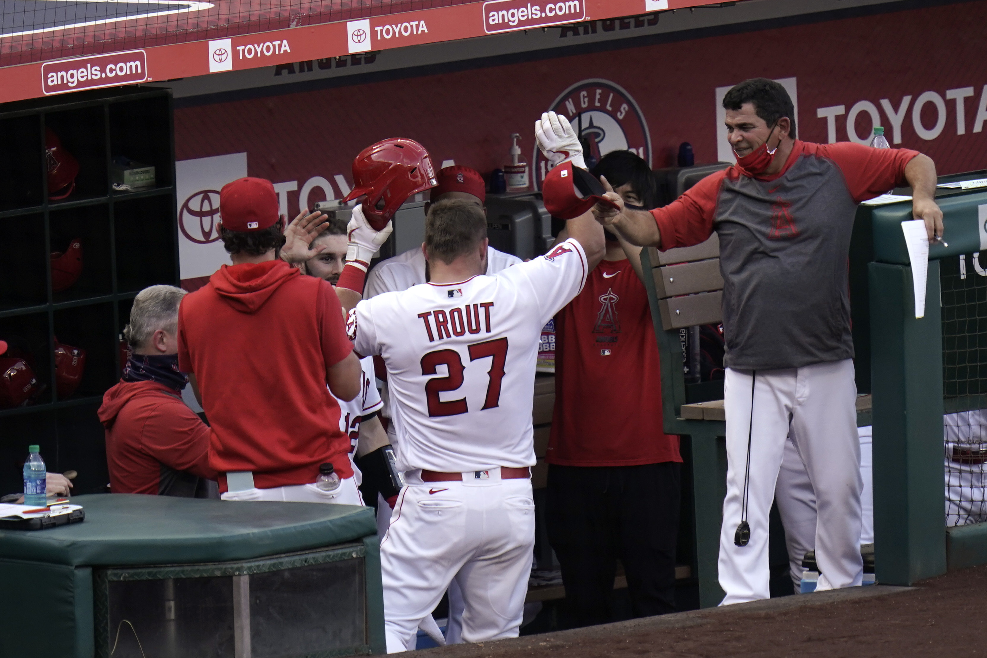 Trout hits 300th career home run, sets Angels career mark - NBC Sports
