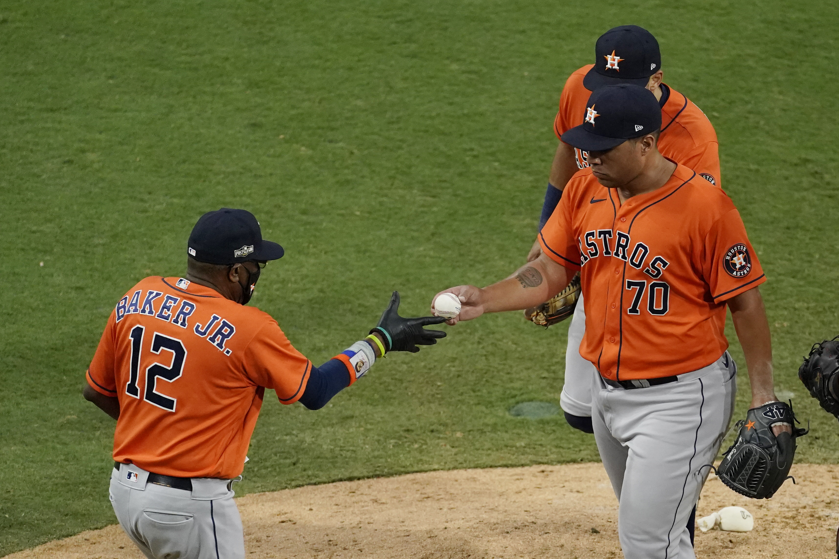 Springer, Astros beat Rays 7-4 to force Game 7 in ALCS New York Yankees  Game AP Houston Astros Boston Red Sox