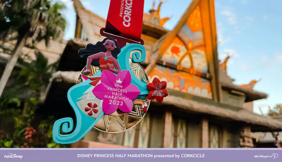 Disney reveals finisher medals for 2023 Disney Princess Half