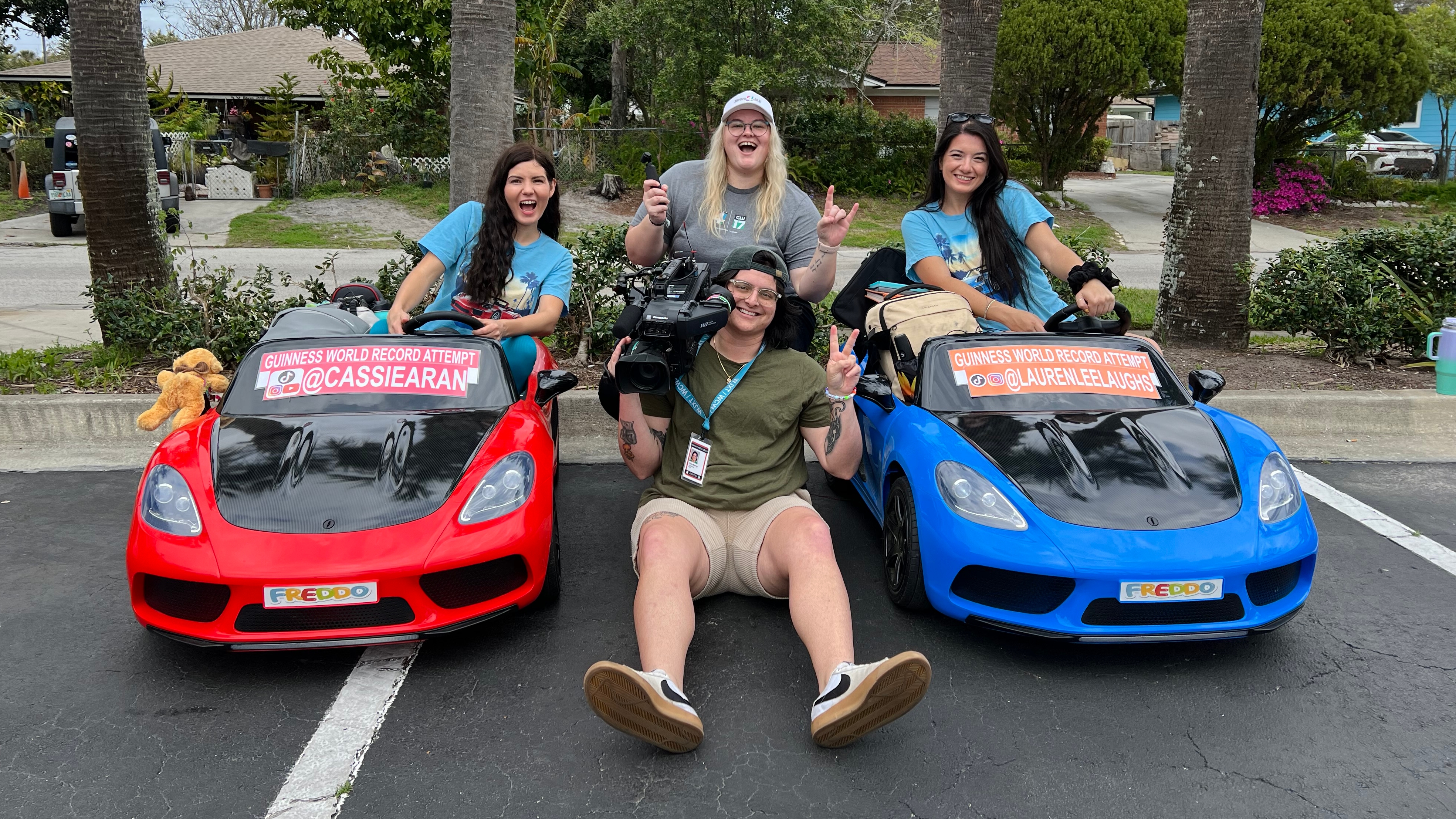 500 miles in a toy car: A Guinness World Record attempt from Jacksonville  to Key West