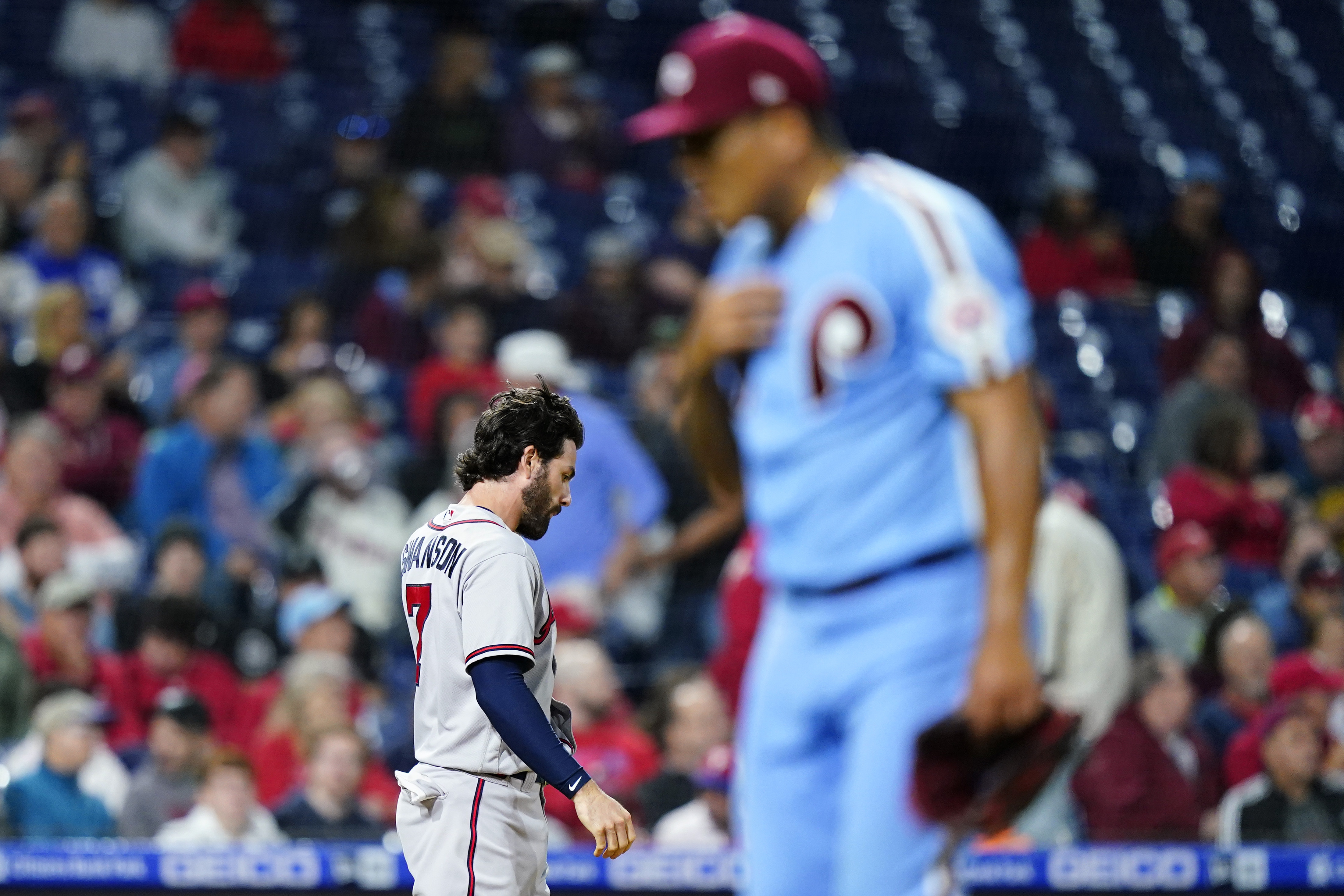 Braves' Austin Riley speaks on doing 'damage' amid wild home run