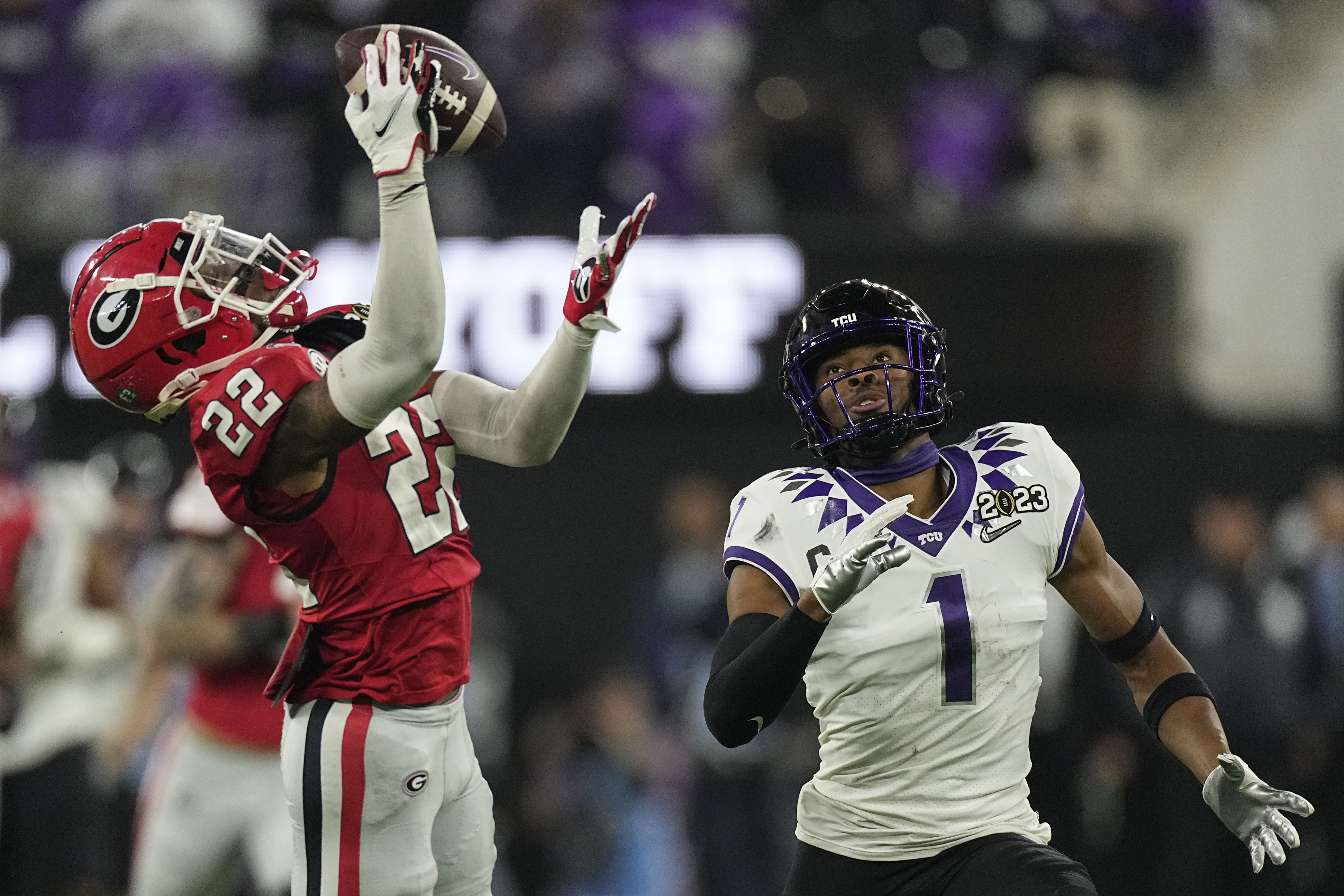 Bennett, Bowers lead champion Bulldogs' demolition of TCU – KXAN Austin