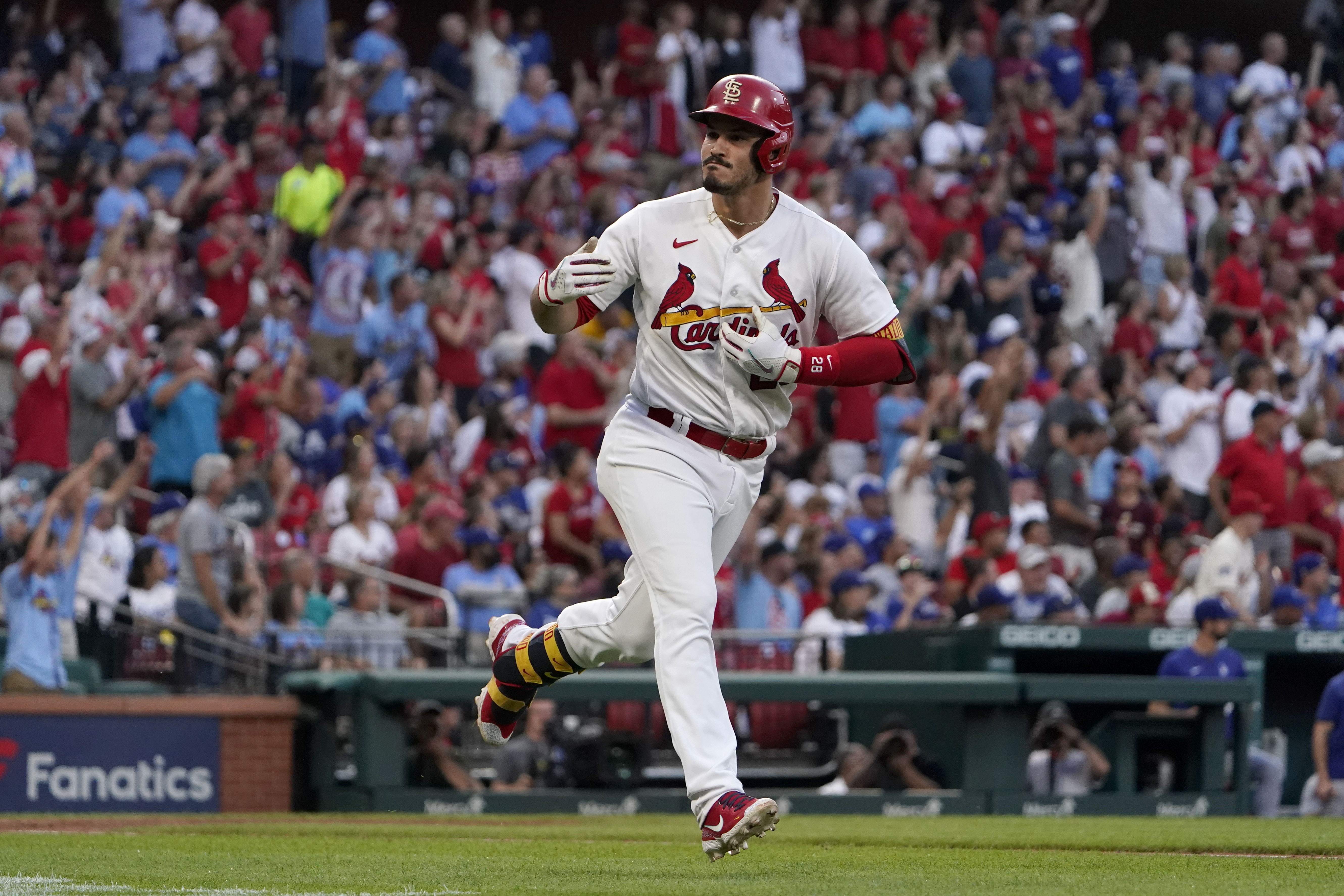 Andrew Knizner's three-run homer, 04/12/2022