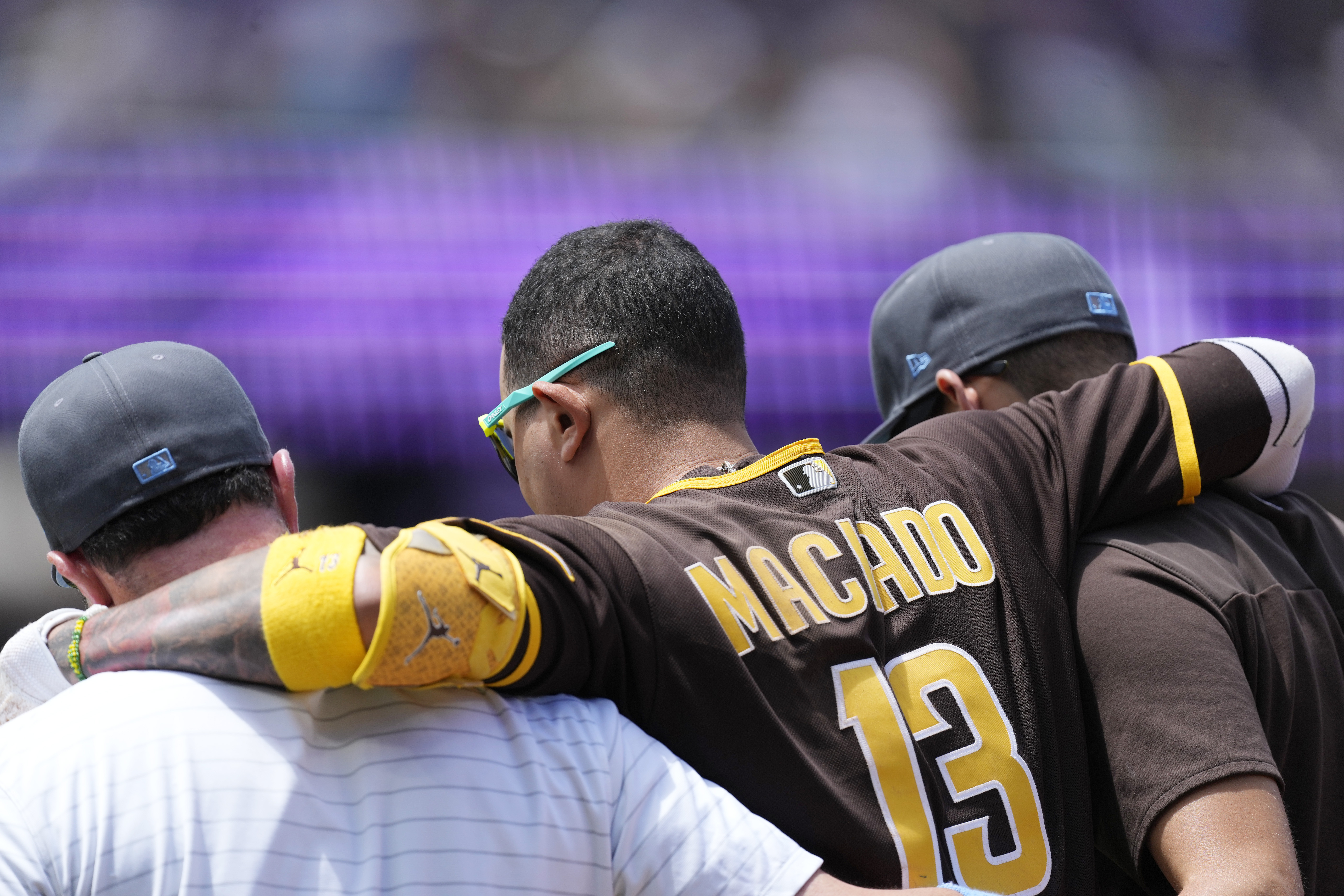Pads stars Machado, Tatis say all's well after dugout dustup