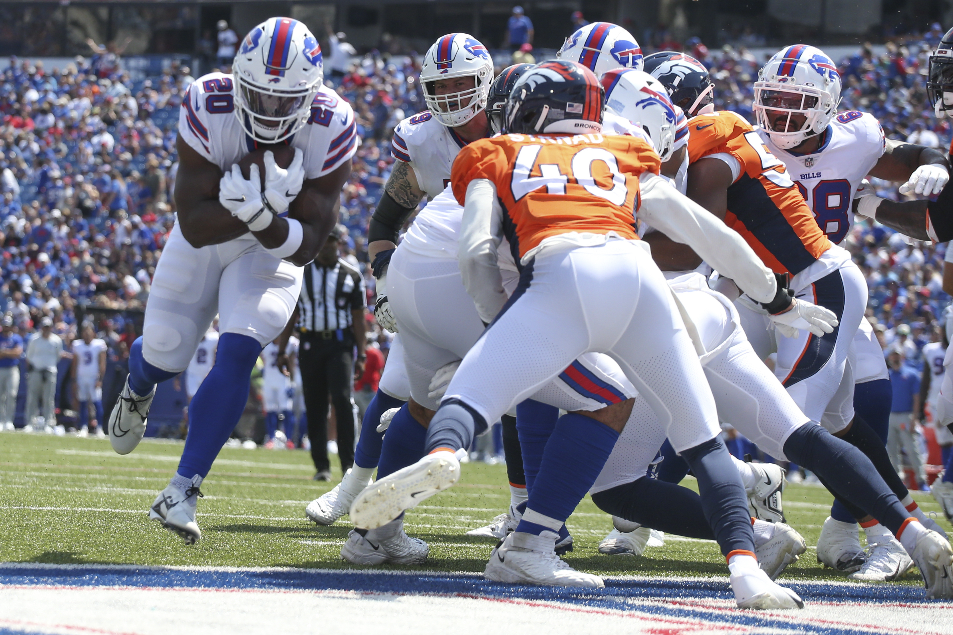 Allen throws TD in Bills' 42-15 preseason rout over Broncos - Seattle Sports