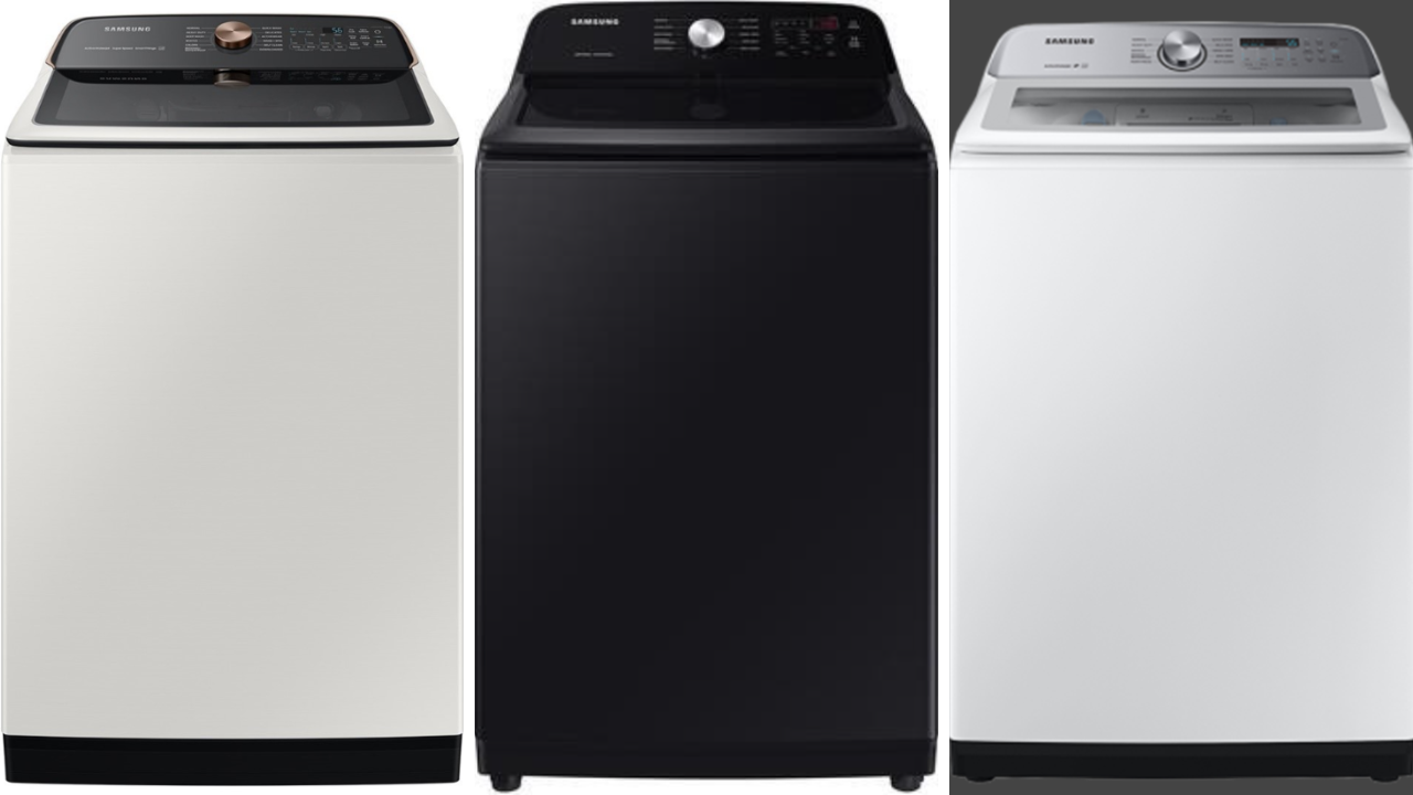 Samsung Recalls 2.8 Million Top-Load Washing Machines : The Two