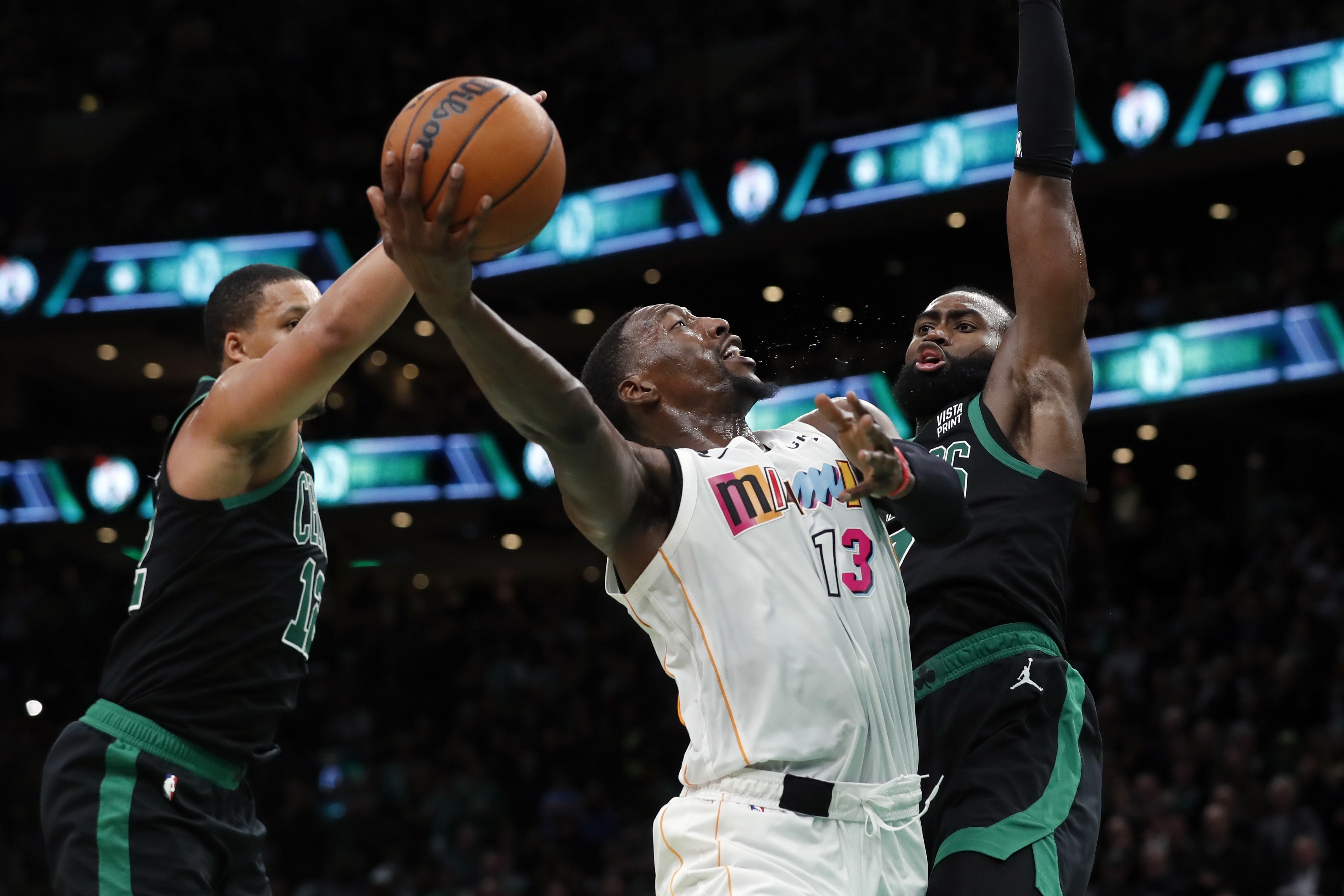 Video: Boston Celtics' Grant Williams leaves media members in