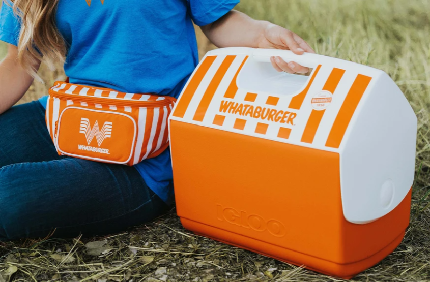 Whataburger keeps it cool with new orange-and-white Igloo collection