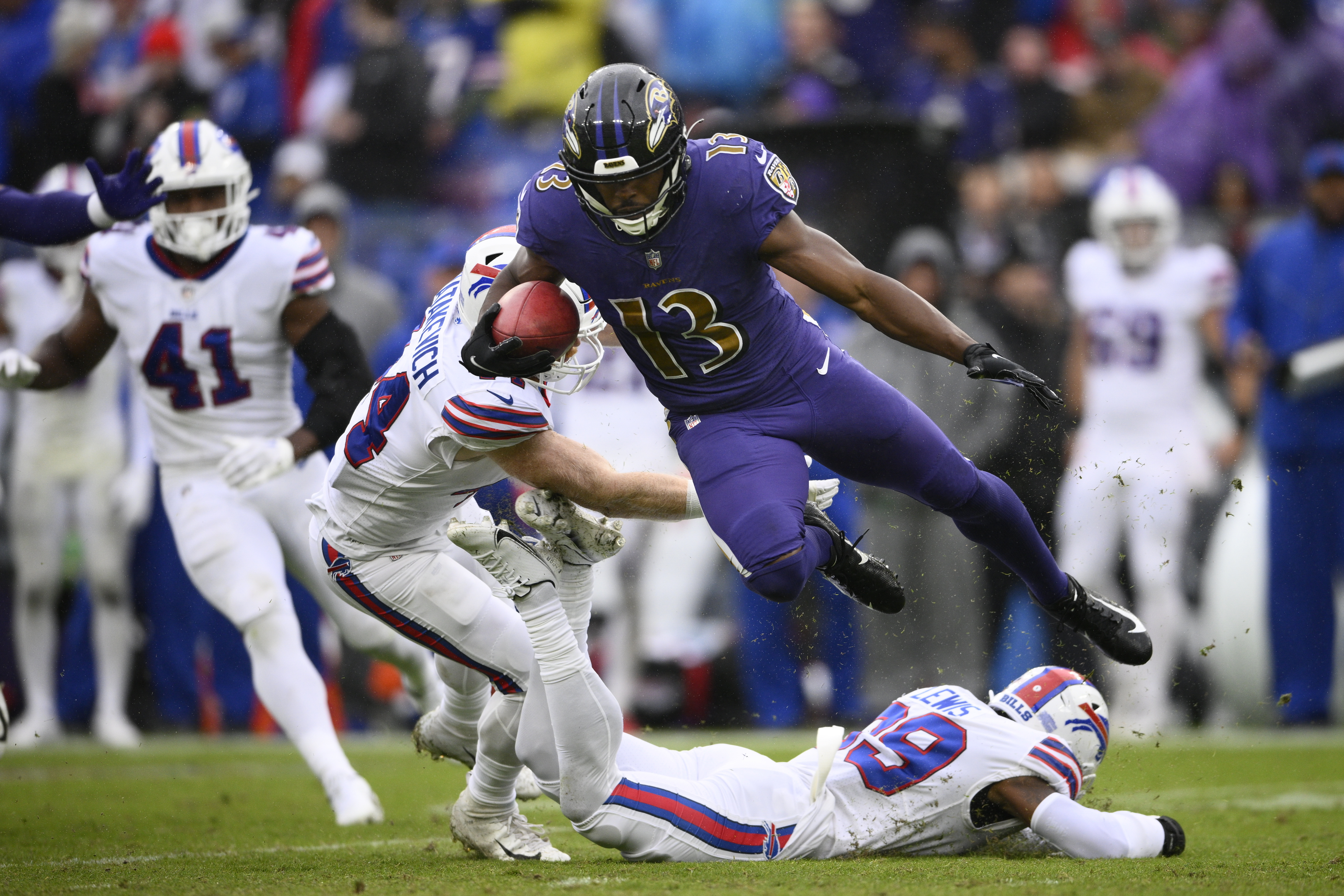 4th-down stop and last-second kick lift Bills past Ravens 23-20