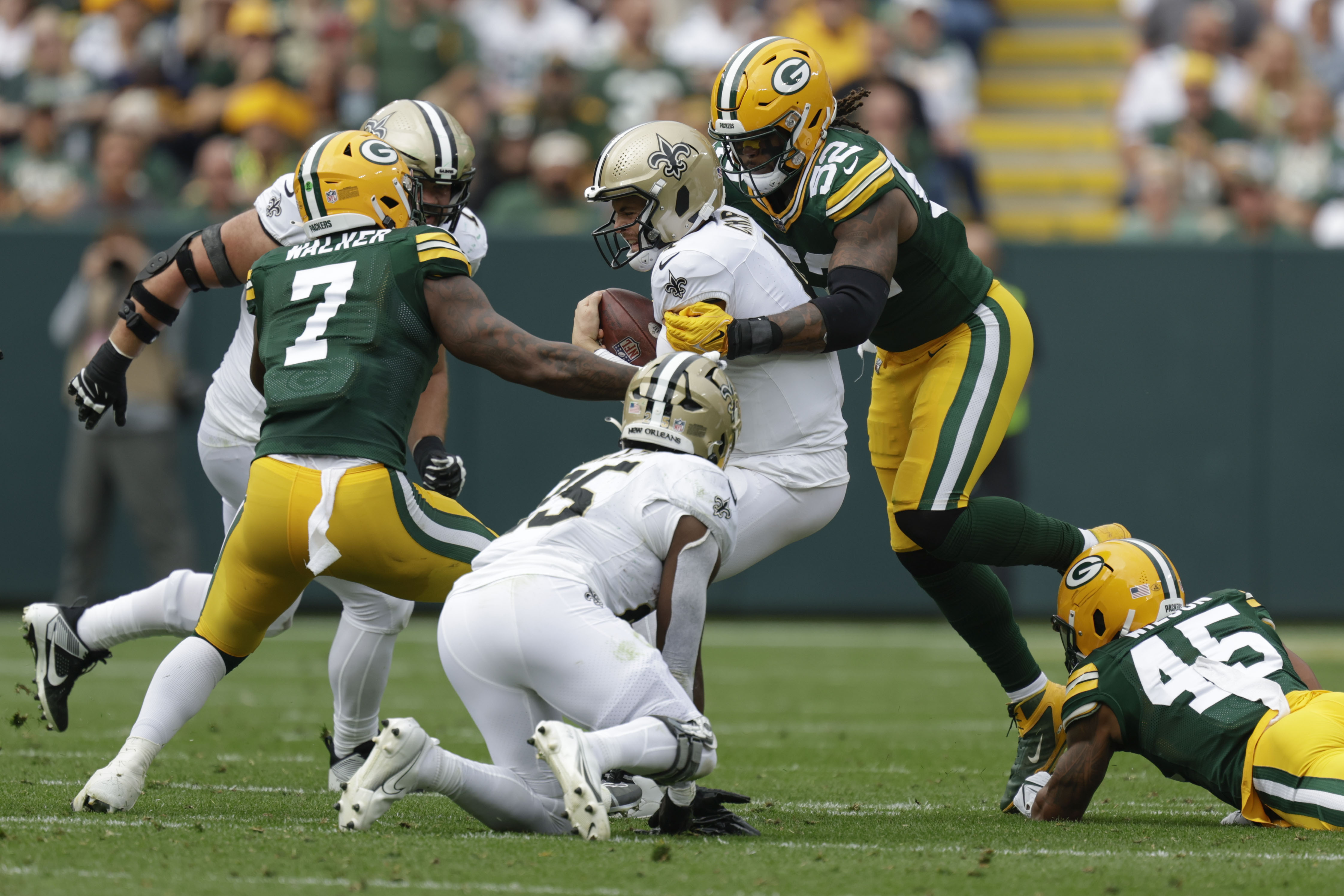 Packers vs. Saints Calls of the Game