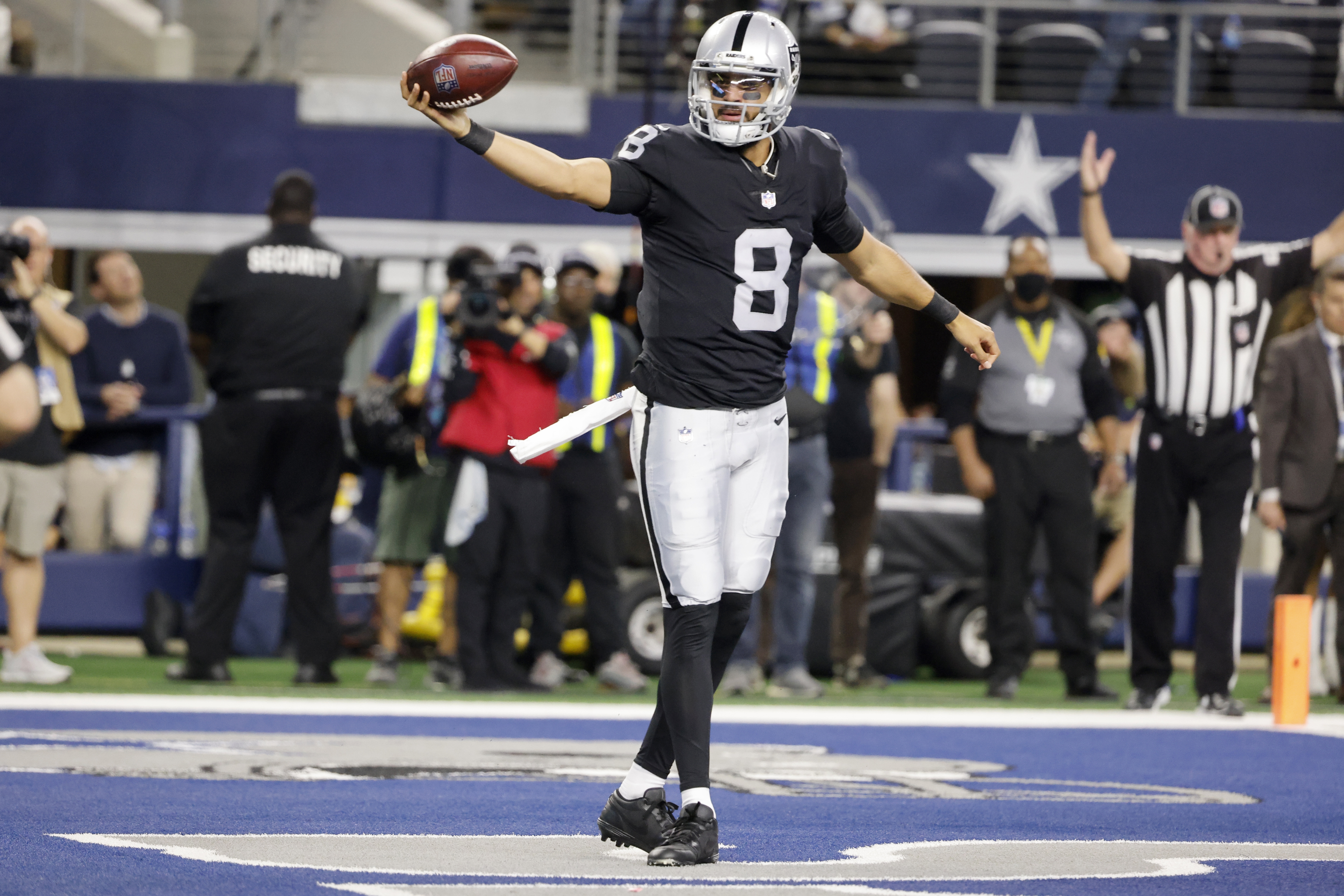 Raiders 36-33 Cowboys: Raiders vs Cowboys: Thanksgiving Football Game Score  and highlights